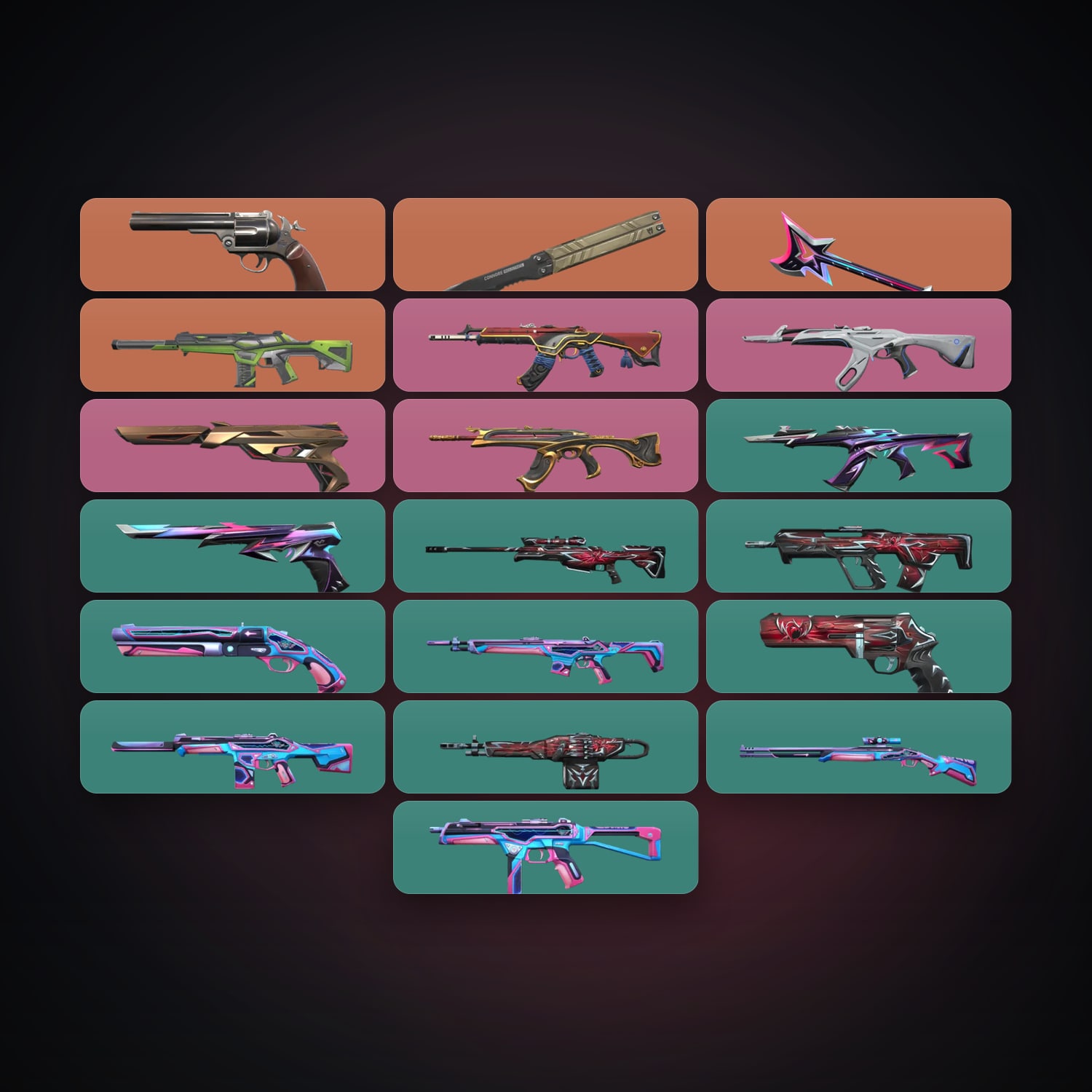 EU Bronze 1 locker — 2 knives, 19 skins, lvl 57 · 196999620 — HabibiAccounts