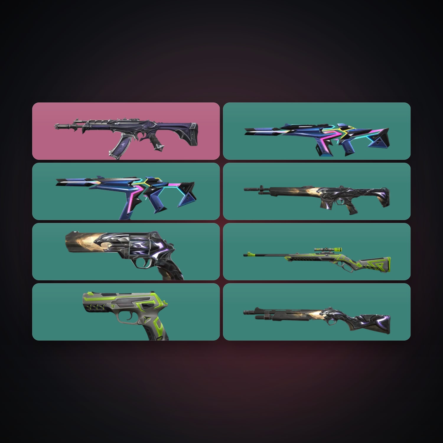 EU Bronze 1 locker — 8 skins, lvl 23 — HabibiAccounts