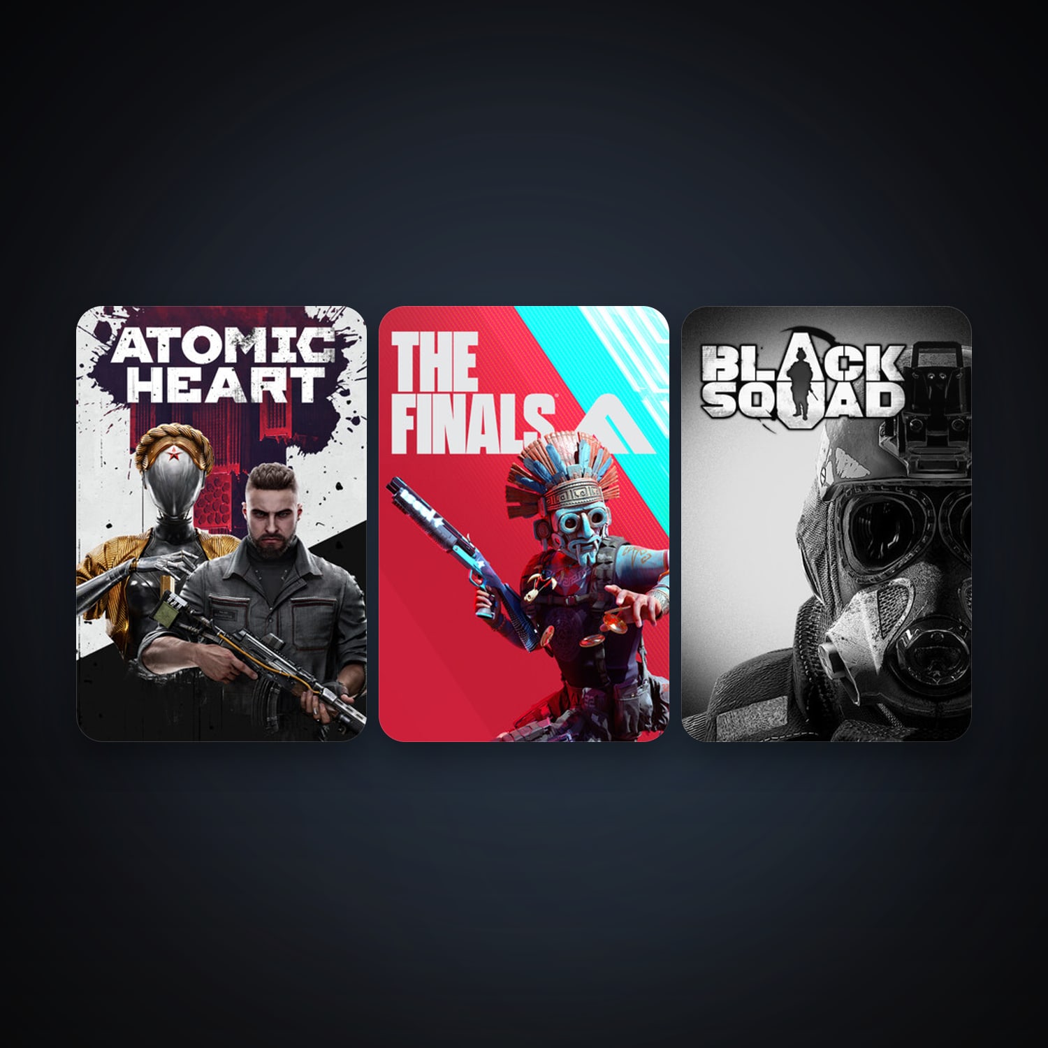 Black Squad + Atomic Heart, 7 games, clean — HabibiAccounts