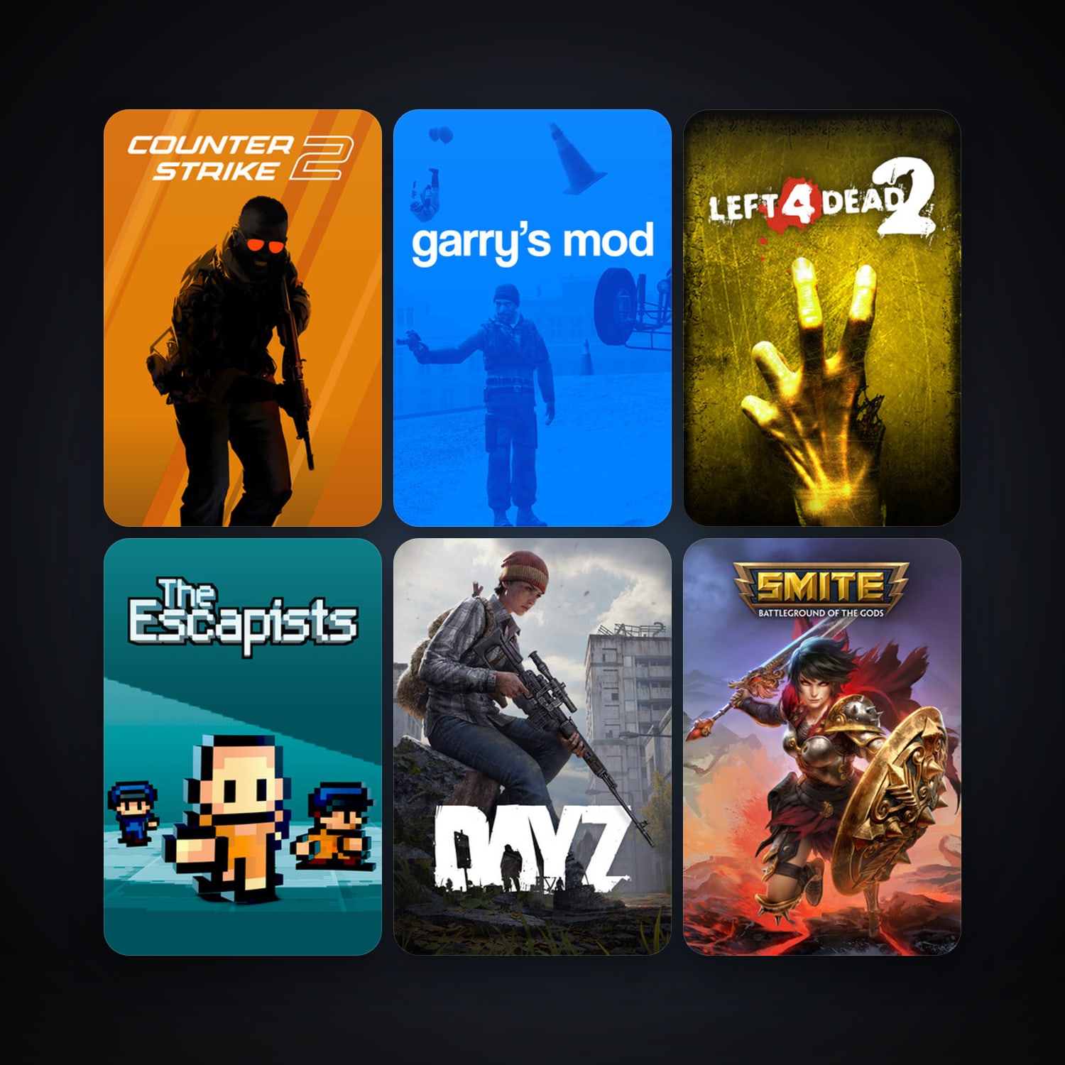 Counter-Strike: Source + Day of Defeat: Source, 19 games, clean — HabibiAccounts
