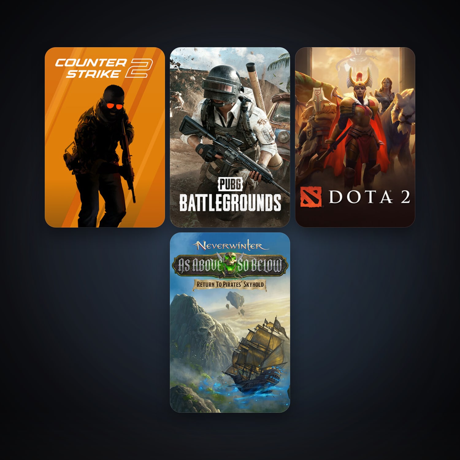 Dota 2 + CS2 Prime, 7 games, clean — HabibiAccounts