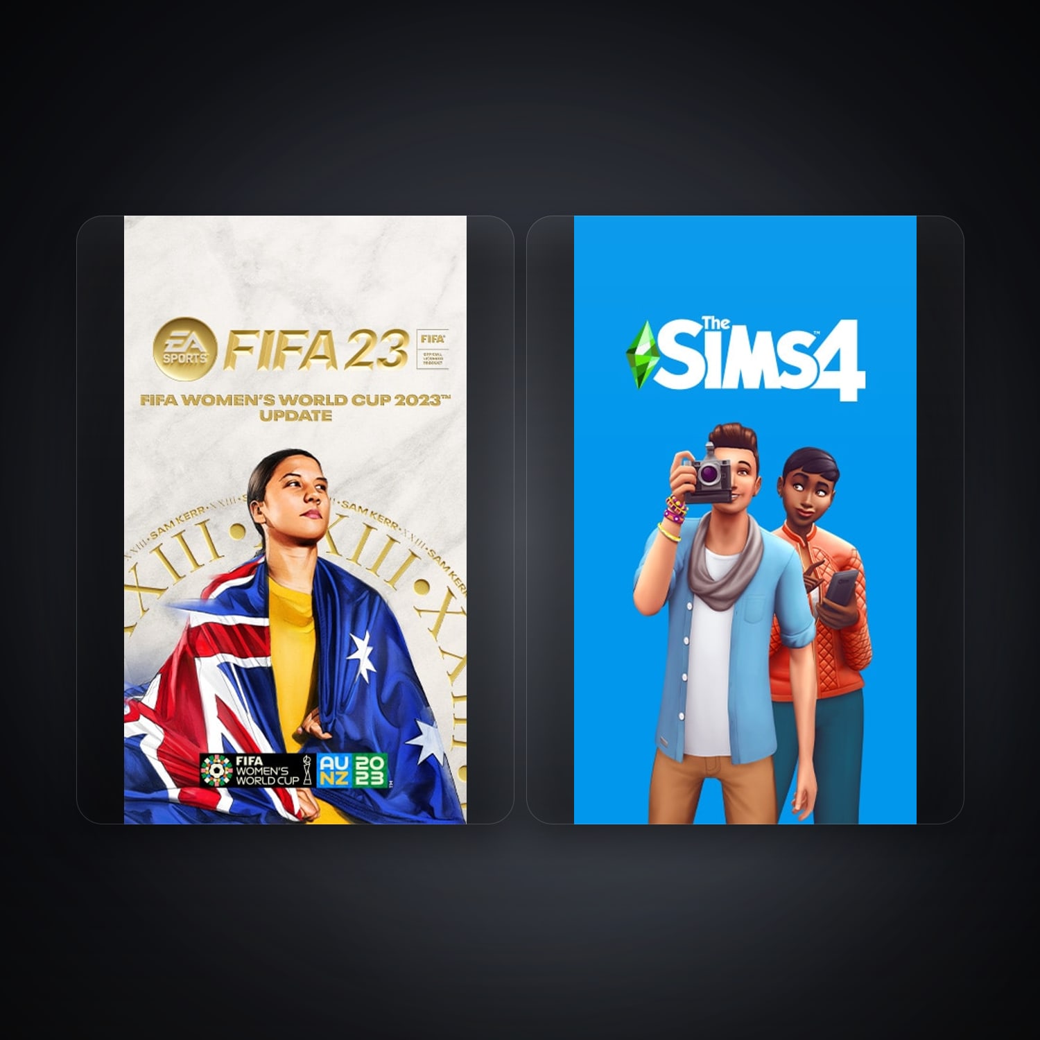 EA SPORTS FIFA 23 & The Sims 4 | 2 Games — HabibiAccounts