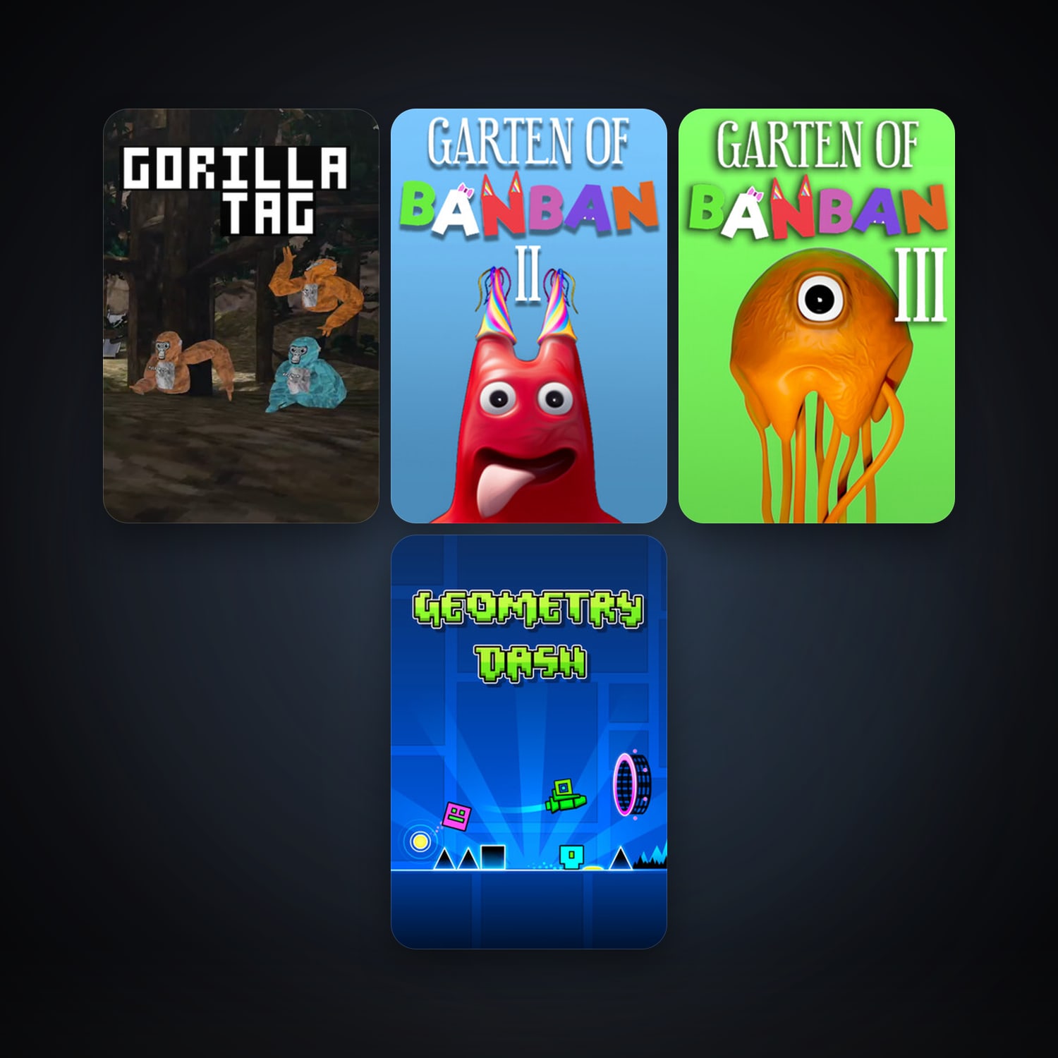 Steam account: Geometry Dash + Gorilla Tag, 10 games, clean — HabibiAccounts