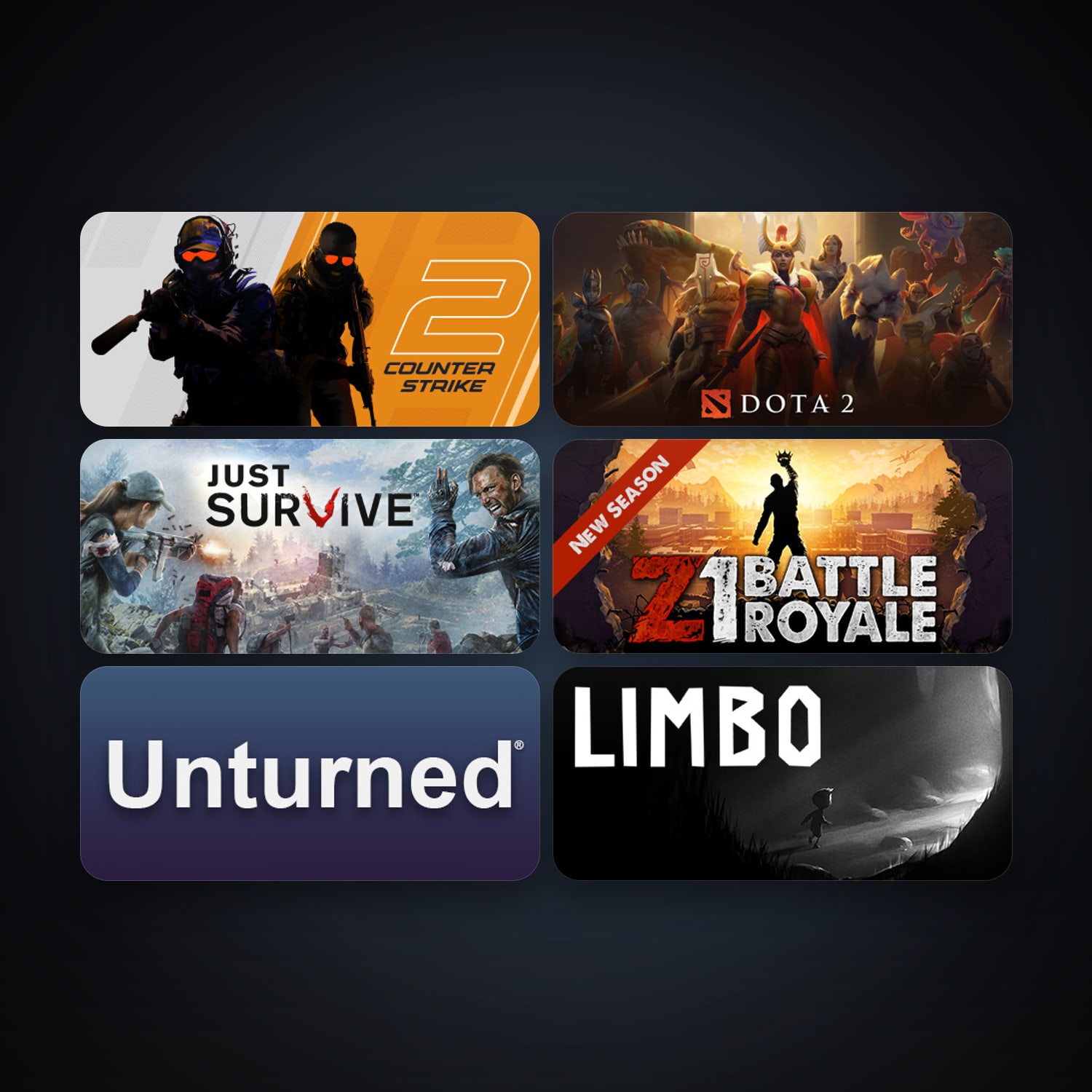 Dota 2 + CS2 Prime, 10 games, clean — HabibiAccounts