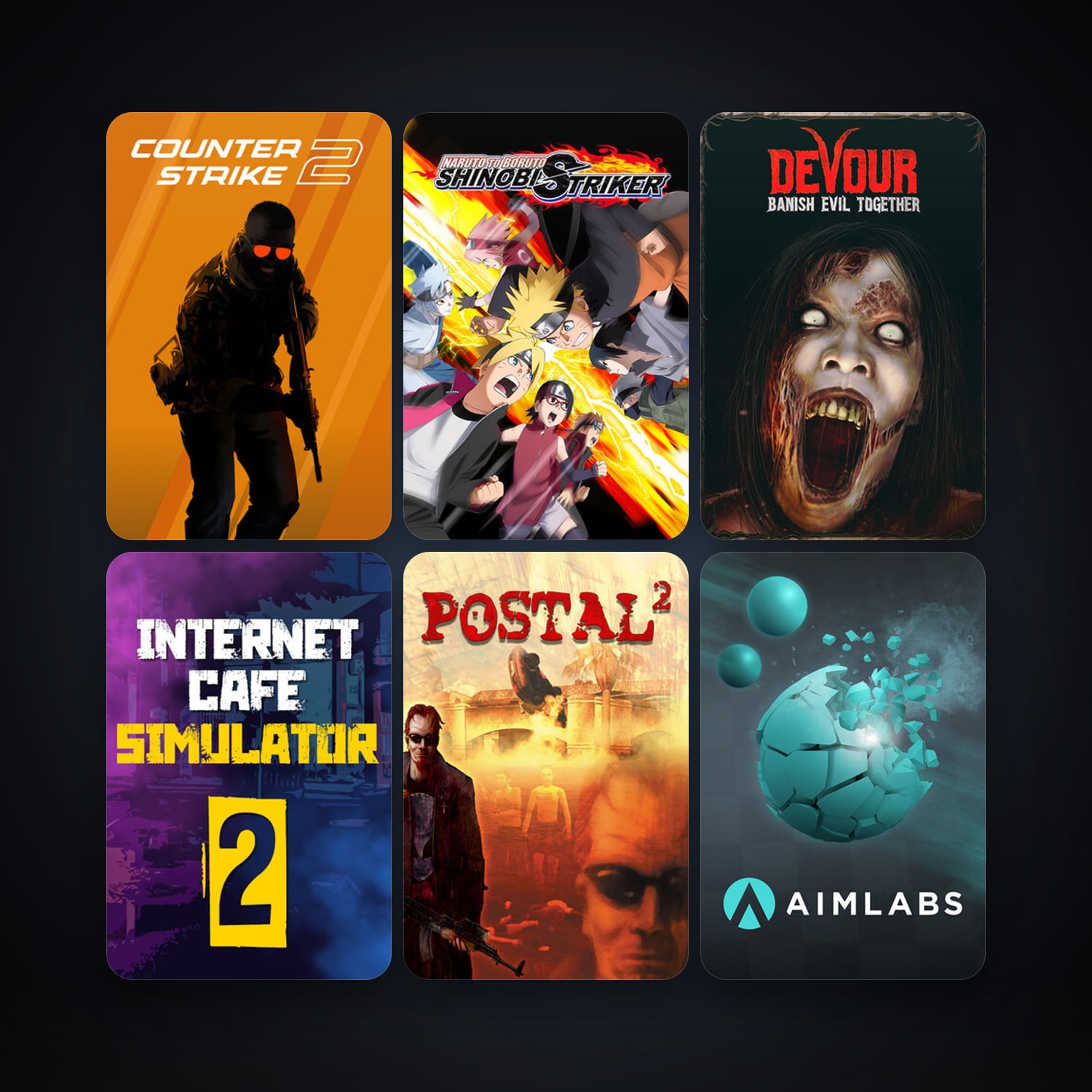 Counter-Strike + Left 4 Dead 2, 16 games, clean — HabibiAccounts