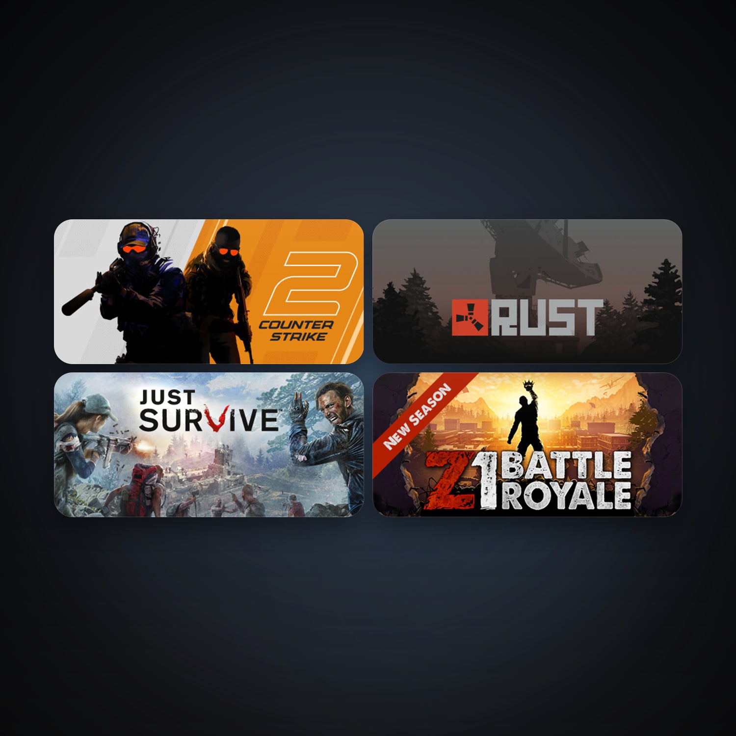 CS2 Prime + Rust, 7 games, clean — HabibiAccounts