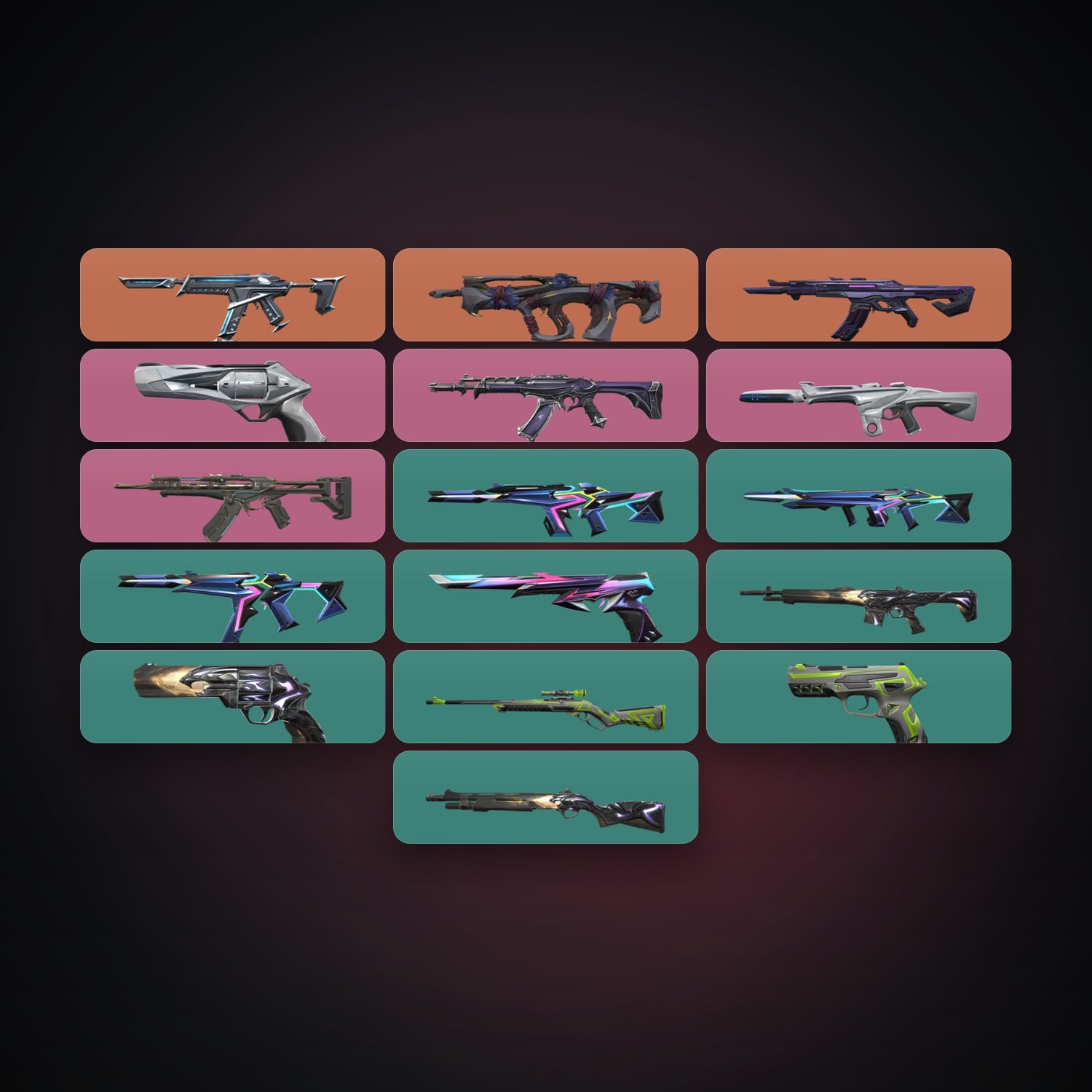 EU Bronze 2 locker — 17 skins, lvl 47 — HabibiAccounts