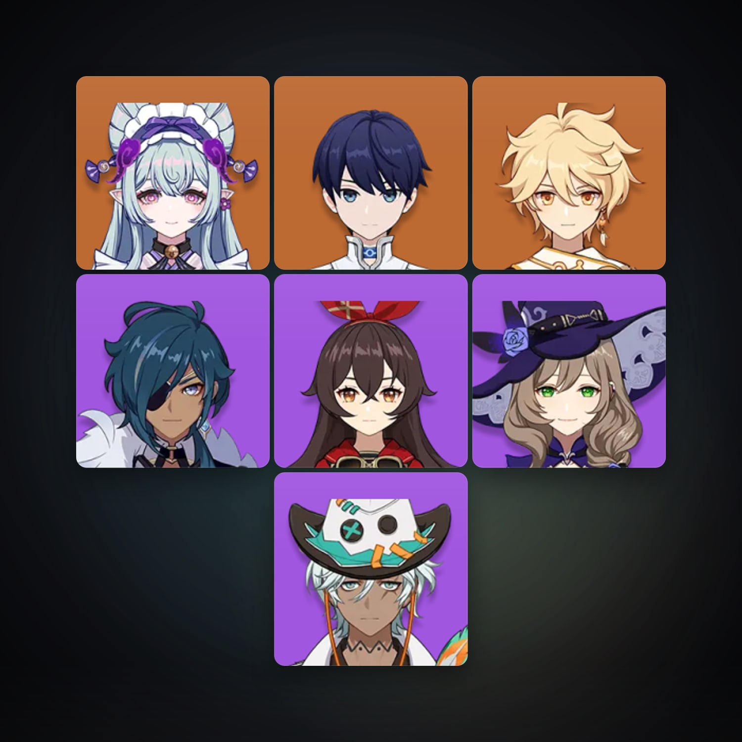 Genshin Impact | AR 10 | 7 Chars | 1× 5★ — Genshin / miHoYo Account — HabibiAccounts