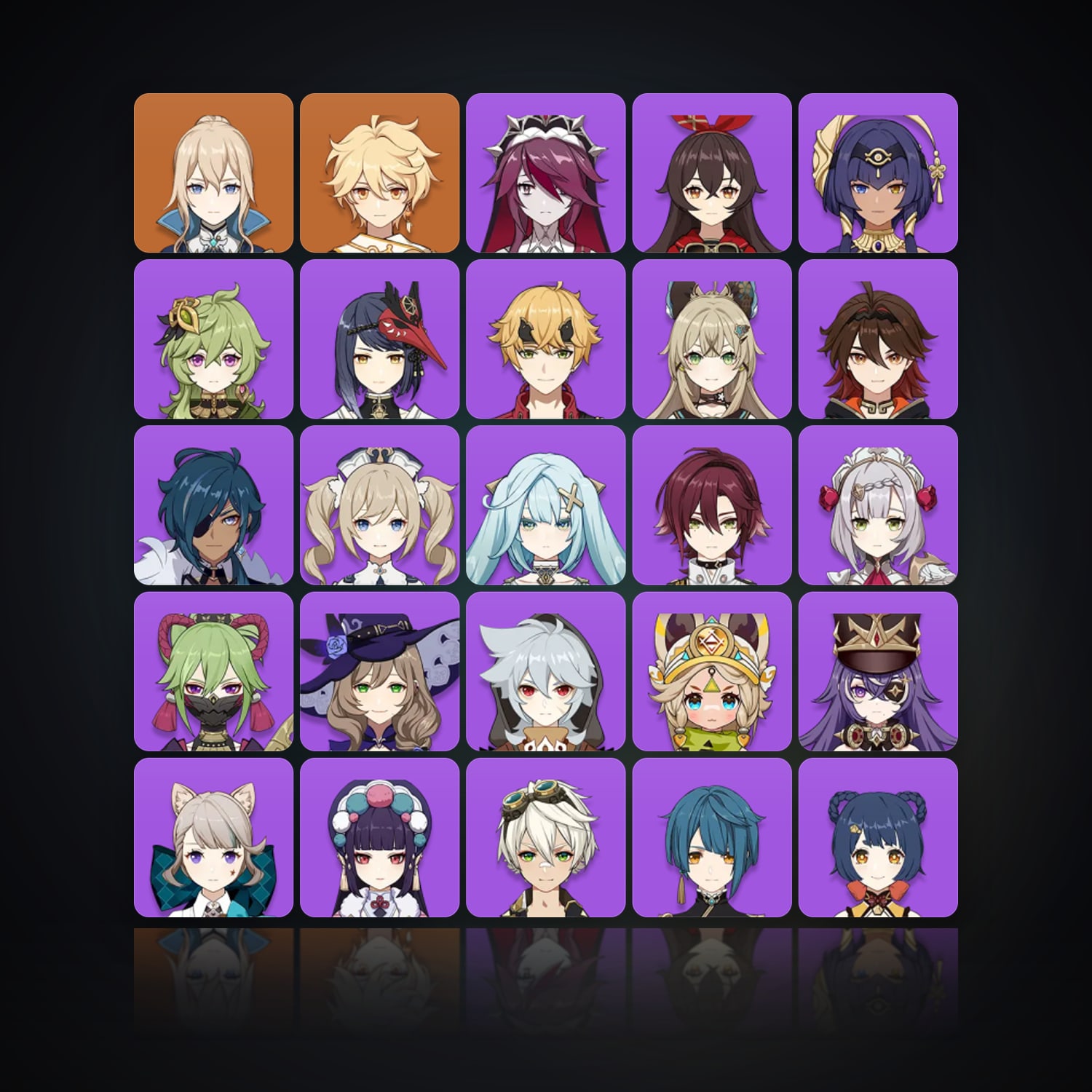 Genshin Impact | AR 45 | 25 Chars | 1× 5★ — HabibiAccounts