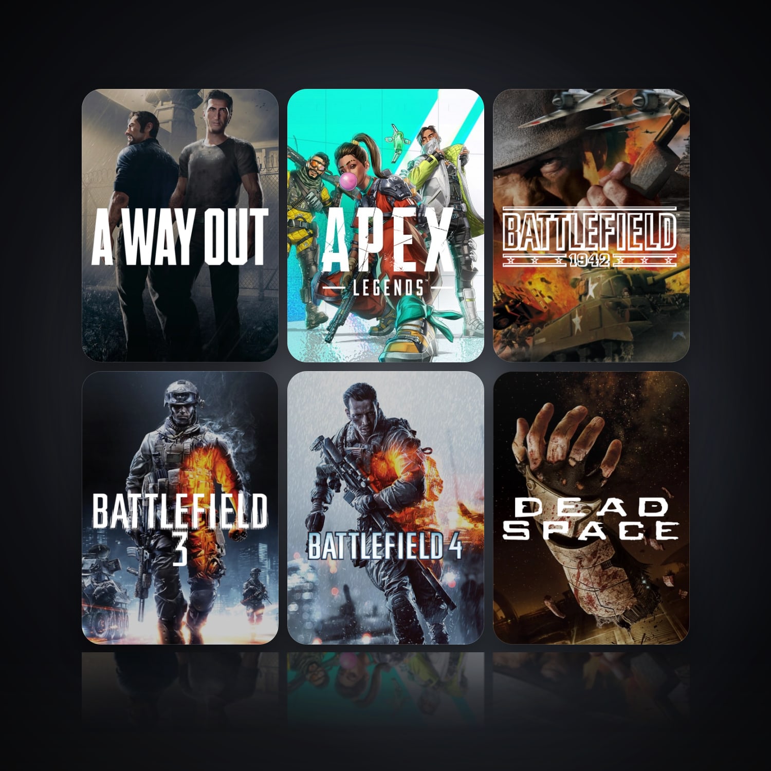 A Way Out & Apex Legends | 10 Games — HabibiAccounts