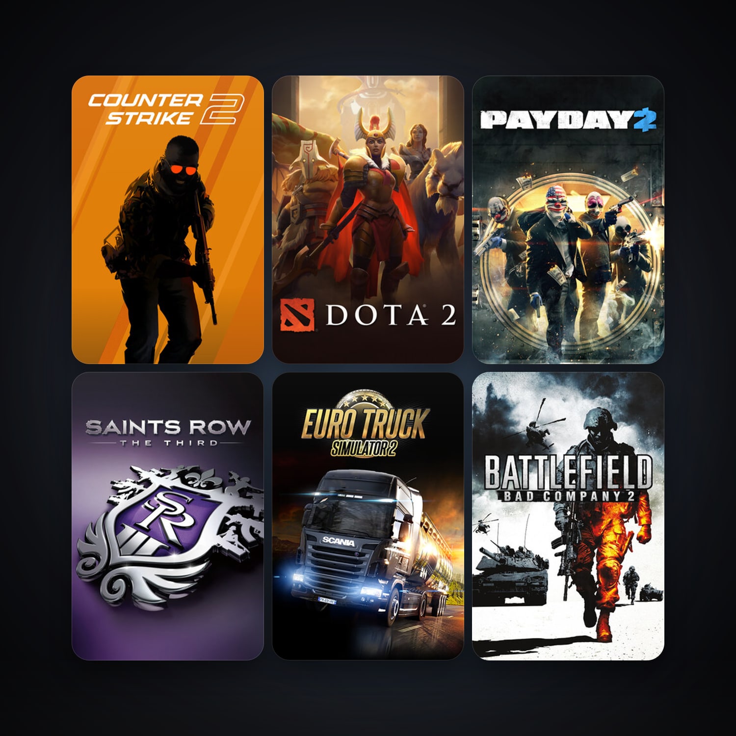 Left 4 Dead 2 + Dota 2, 23 games, Steam 17, clean — HabibiAccounts