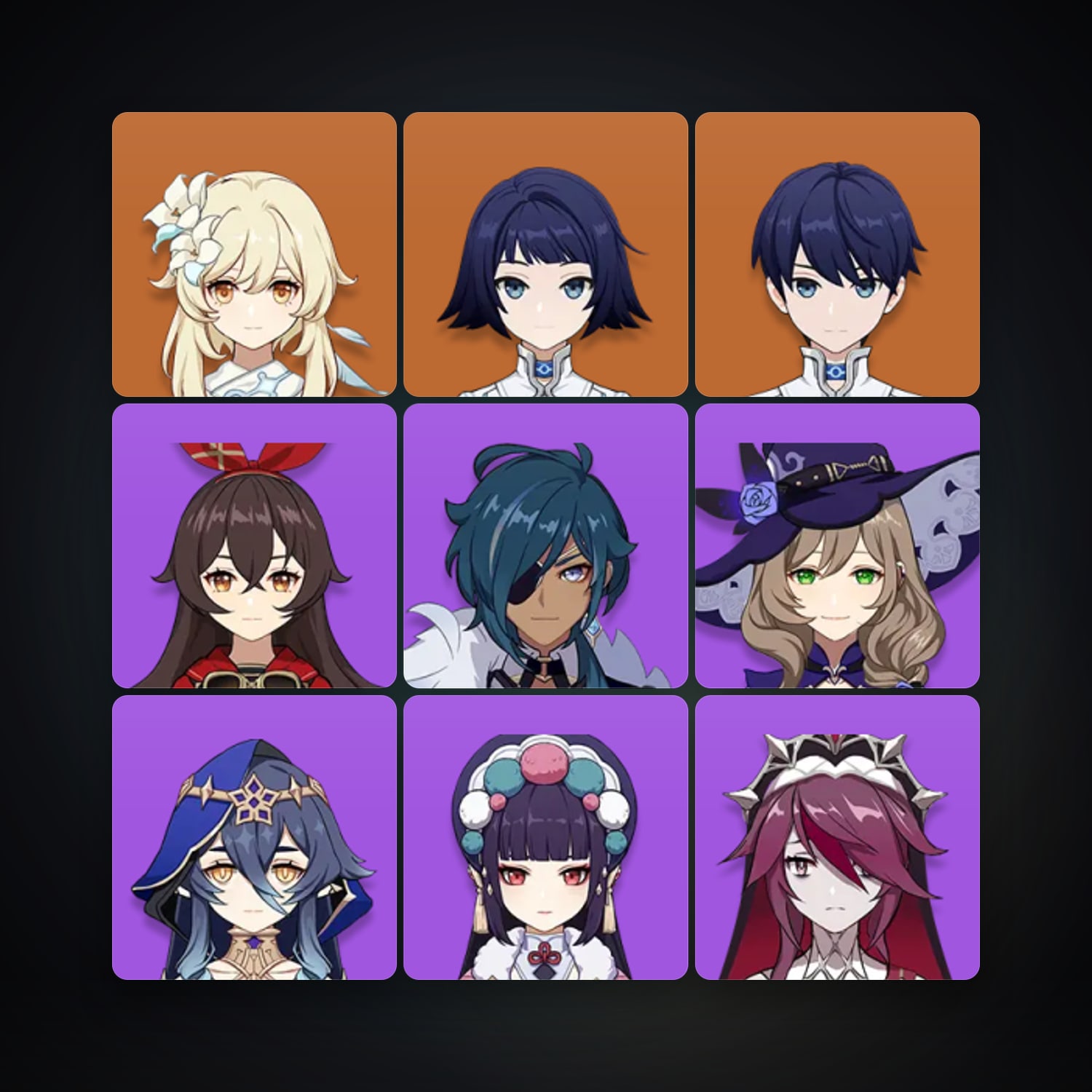 Genshin Impact | AR 16 | 10 Chars — HabibiAccounts