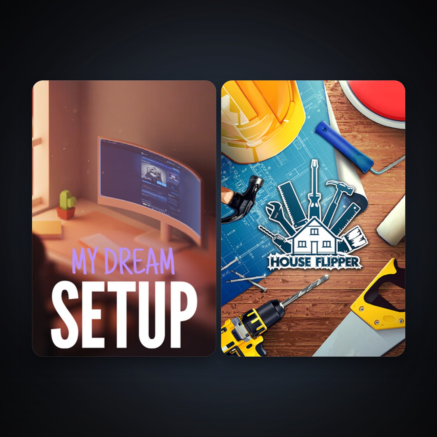 Free CS2 (No Prime) + House Flipper, 4 games, clean — HabibiAccounts