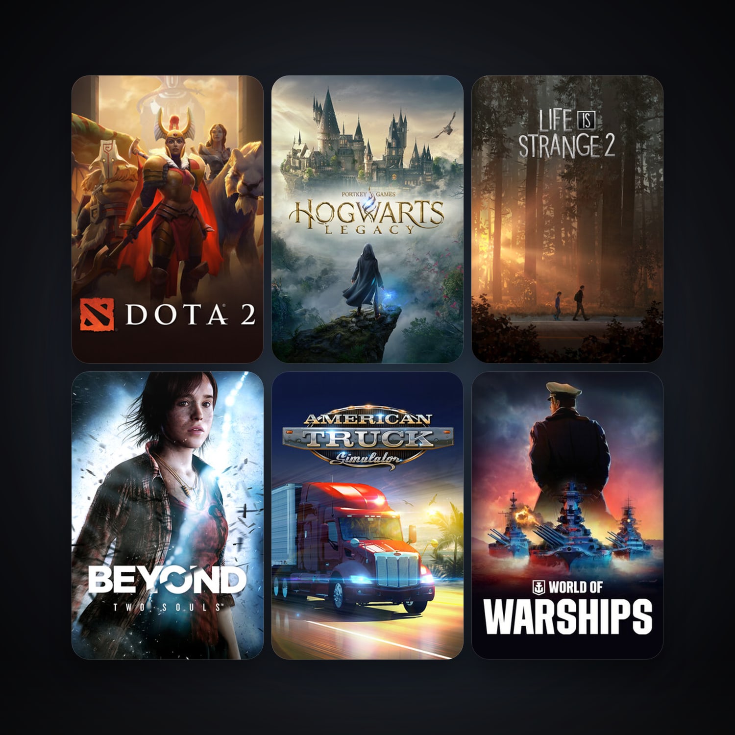 Dota 2 + Euro Truck Simulator 2, 18 games, Steam 10, clean — HabibiAccounts
