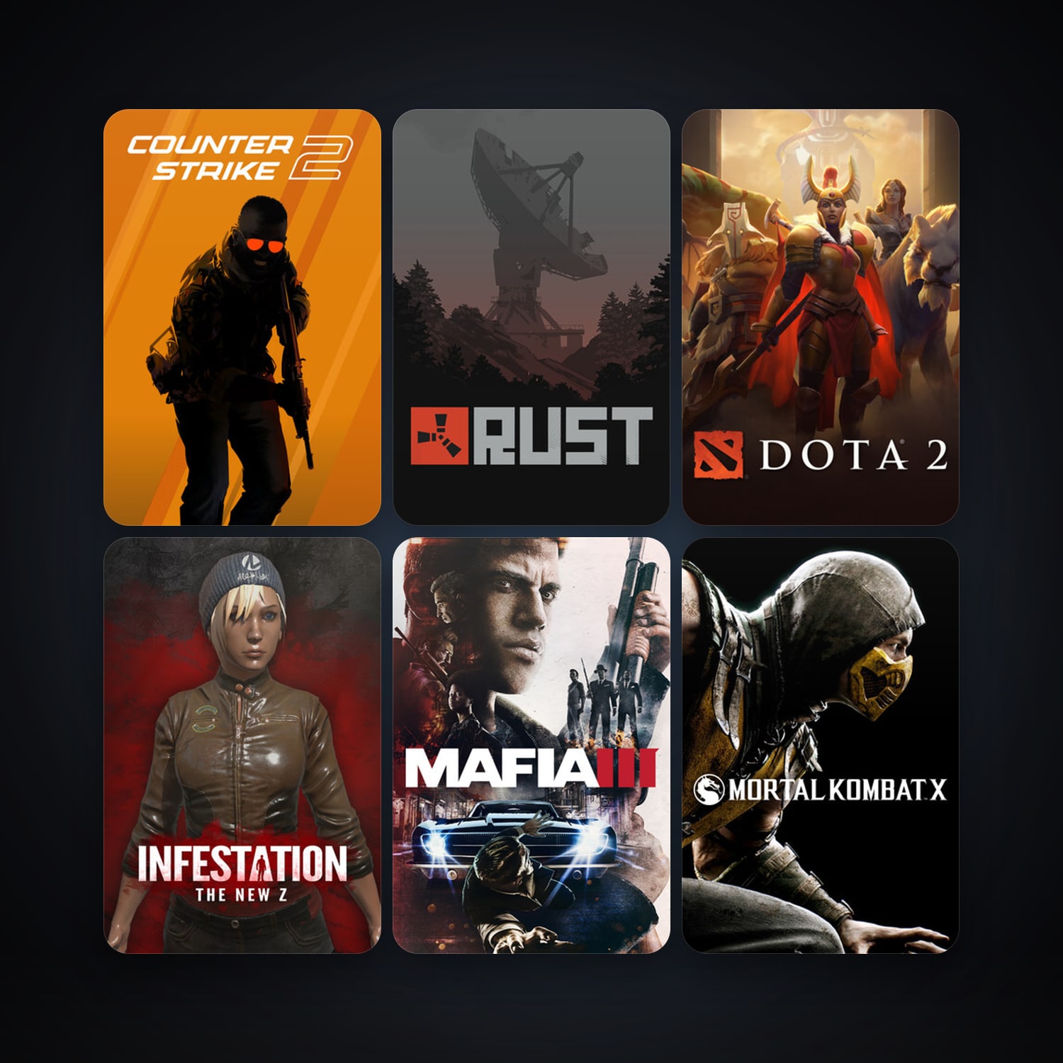 Dota 2 + CS2 Prime, 10 games, clean — HabibiAccounts