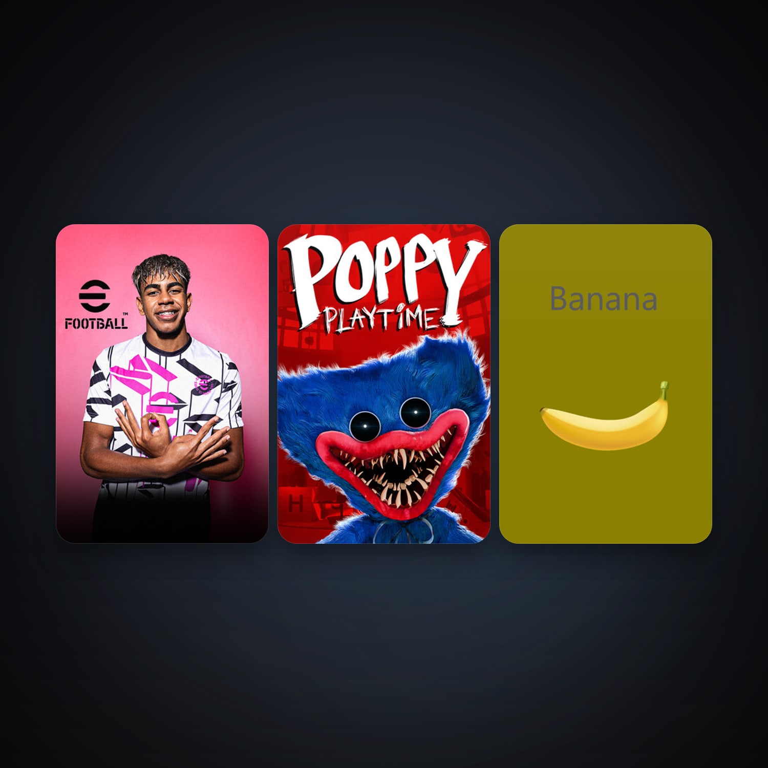 eFootball 2024 & Poppy Playtime | 11 Games | Clean — HabibiAccounts