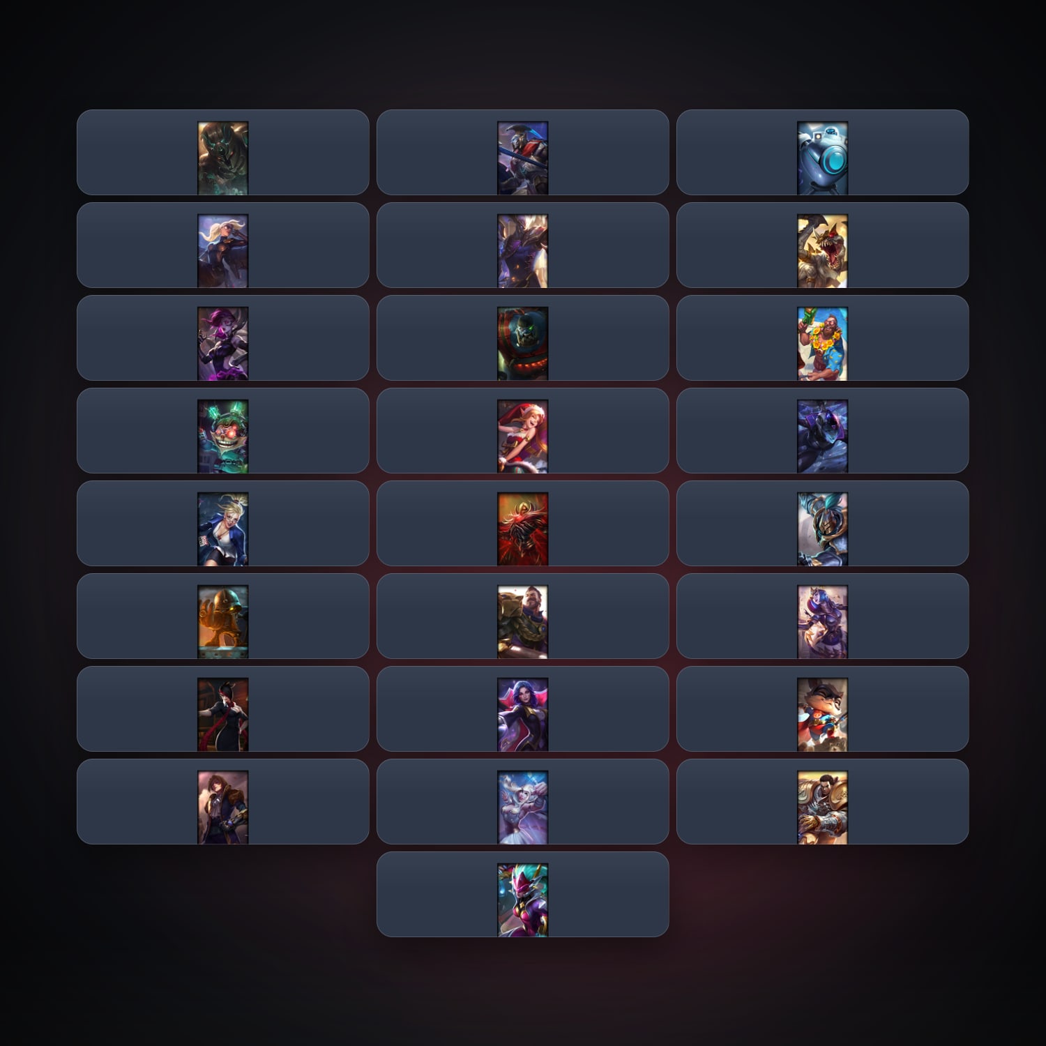 Valorant account: EU locker — 78 LoL champions, 27 LoL skins — HabibiAccounts