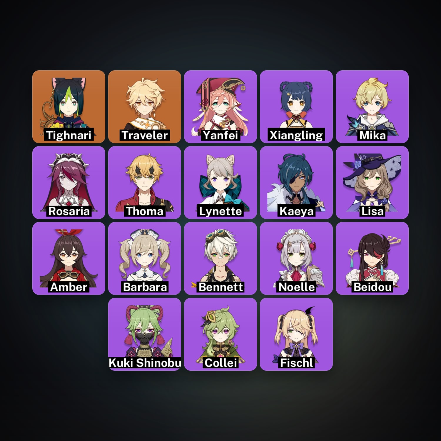 Genshin Impact | AR 42 | 18 Chars | 1× 5★ — Genshin / miHoYo Account — HabibiAccounts