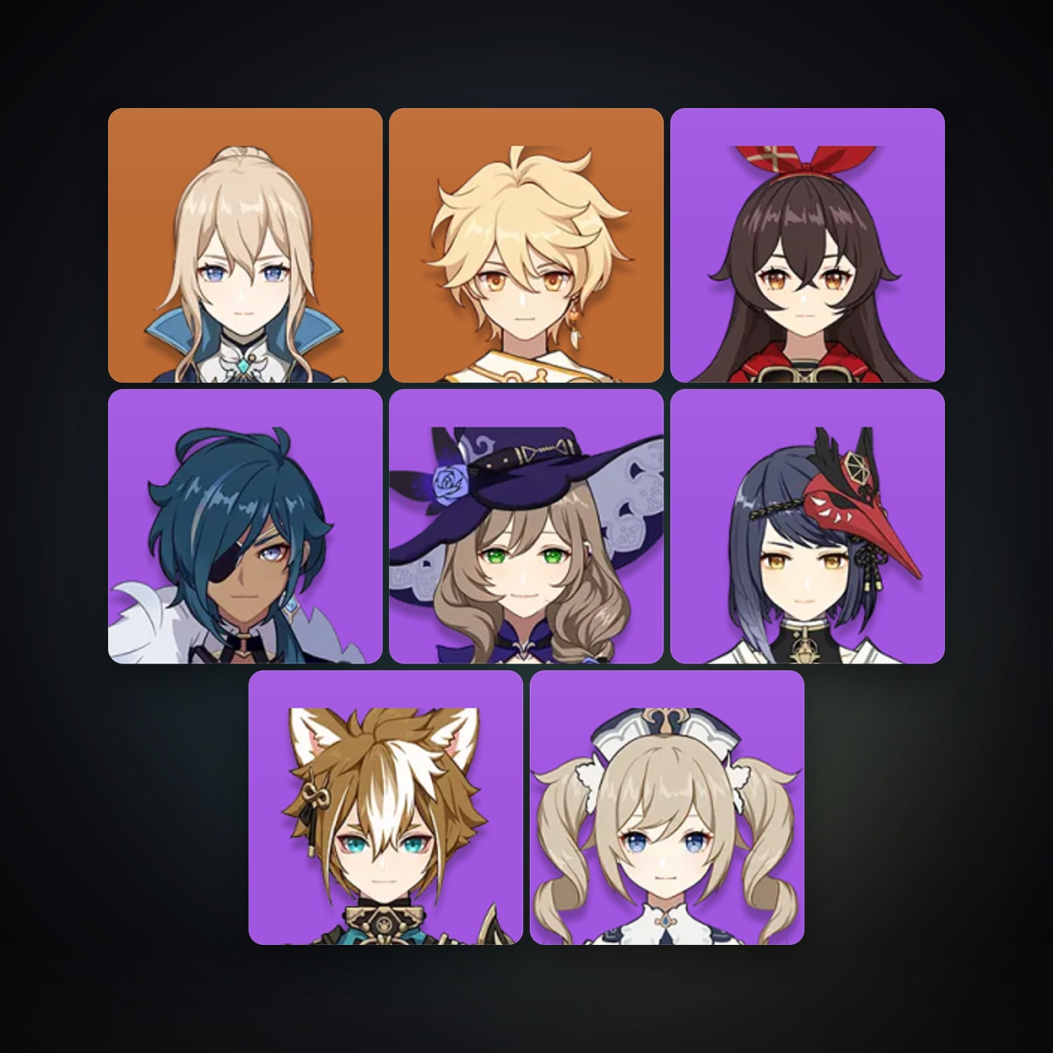 Genshin Impact | AR 10 | 8 Chars | 1× 5★ — Genshin / miHoYo Account — HabibiAccounts