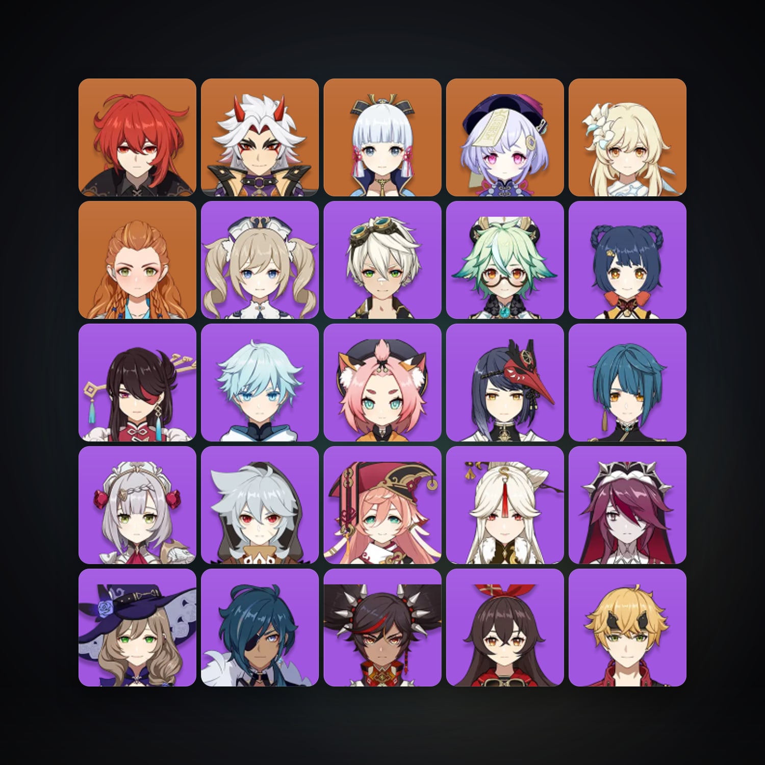 Genshin Impact | AR 55 | 26 Chars | 4× 5★ — HabibiAccounts