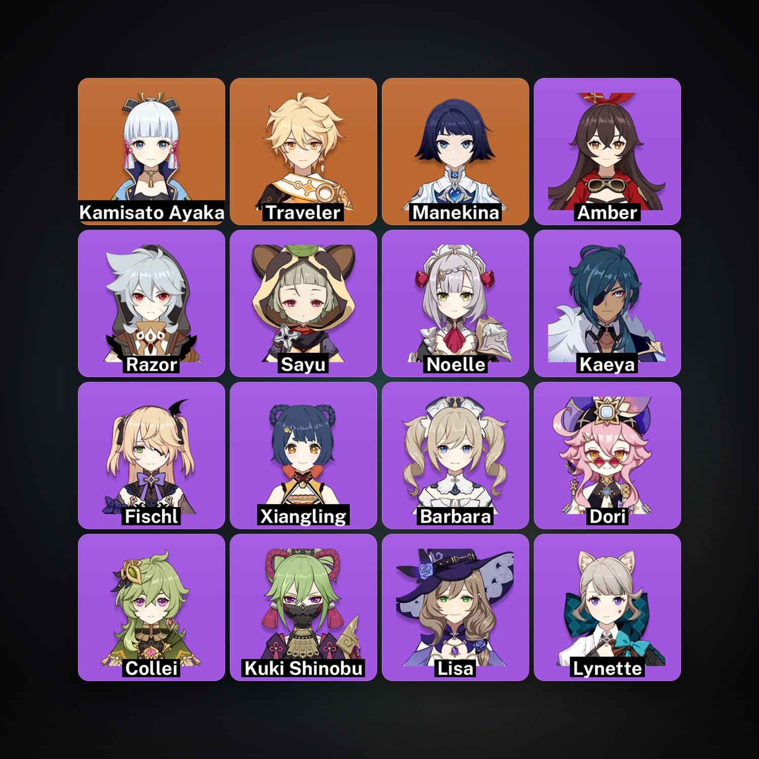 Genshin Impact | AR 35 | 16 Chars | 1× 5★ — HabibiAccounts