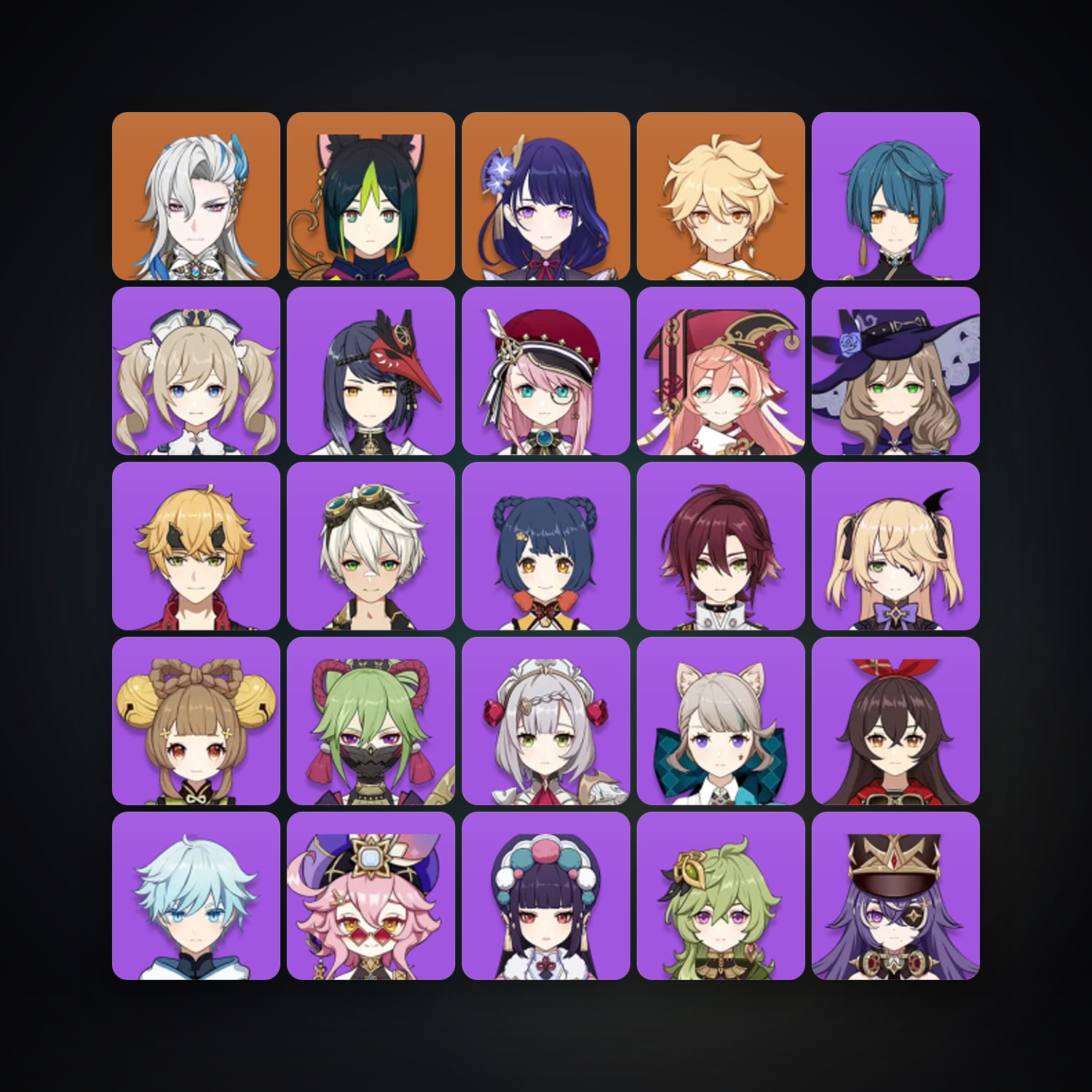 Genshin Impact | AR 51 | 27 Chars | 3× 5★ — Genshin / miHoYo Account — HabibiAccounts