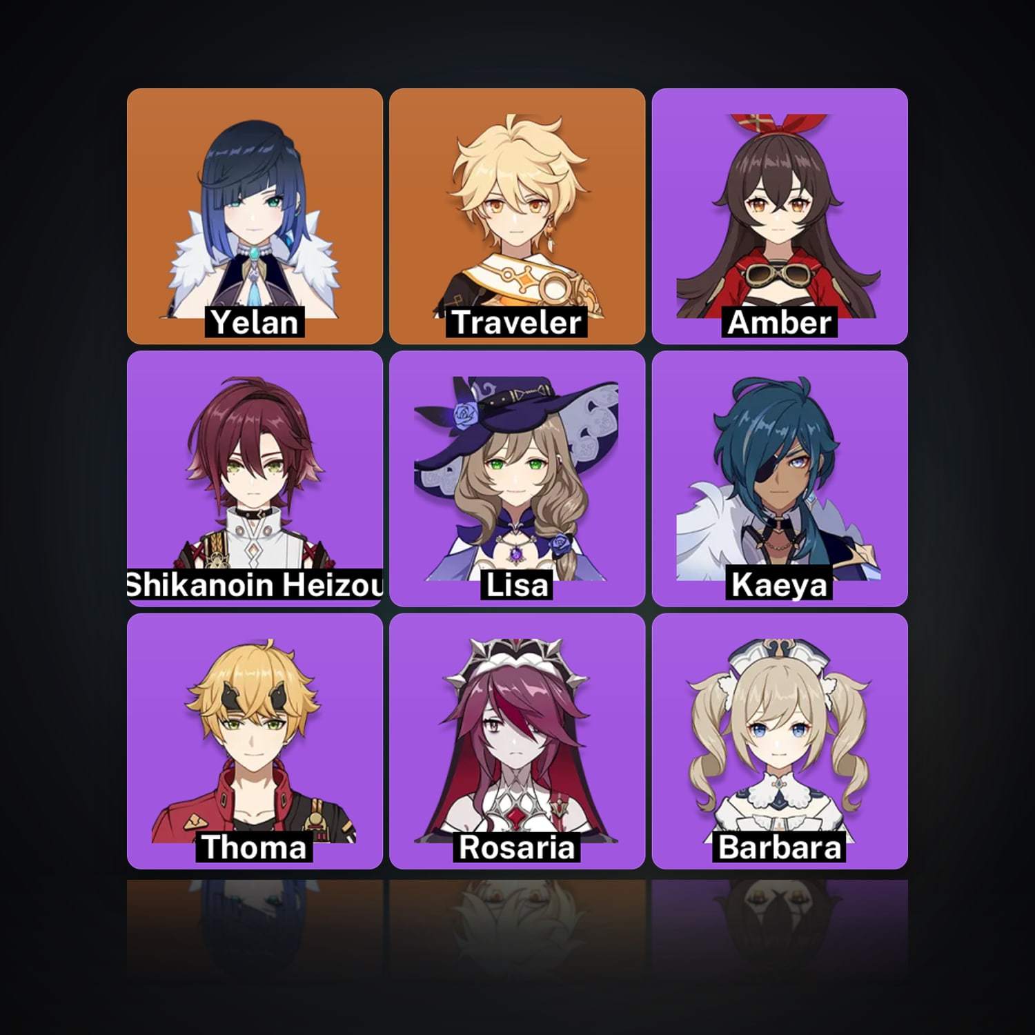 Genshin Impact | AR 23 | 10 Chars | 1× 5★ — HabibiAccounts