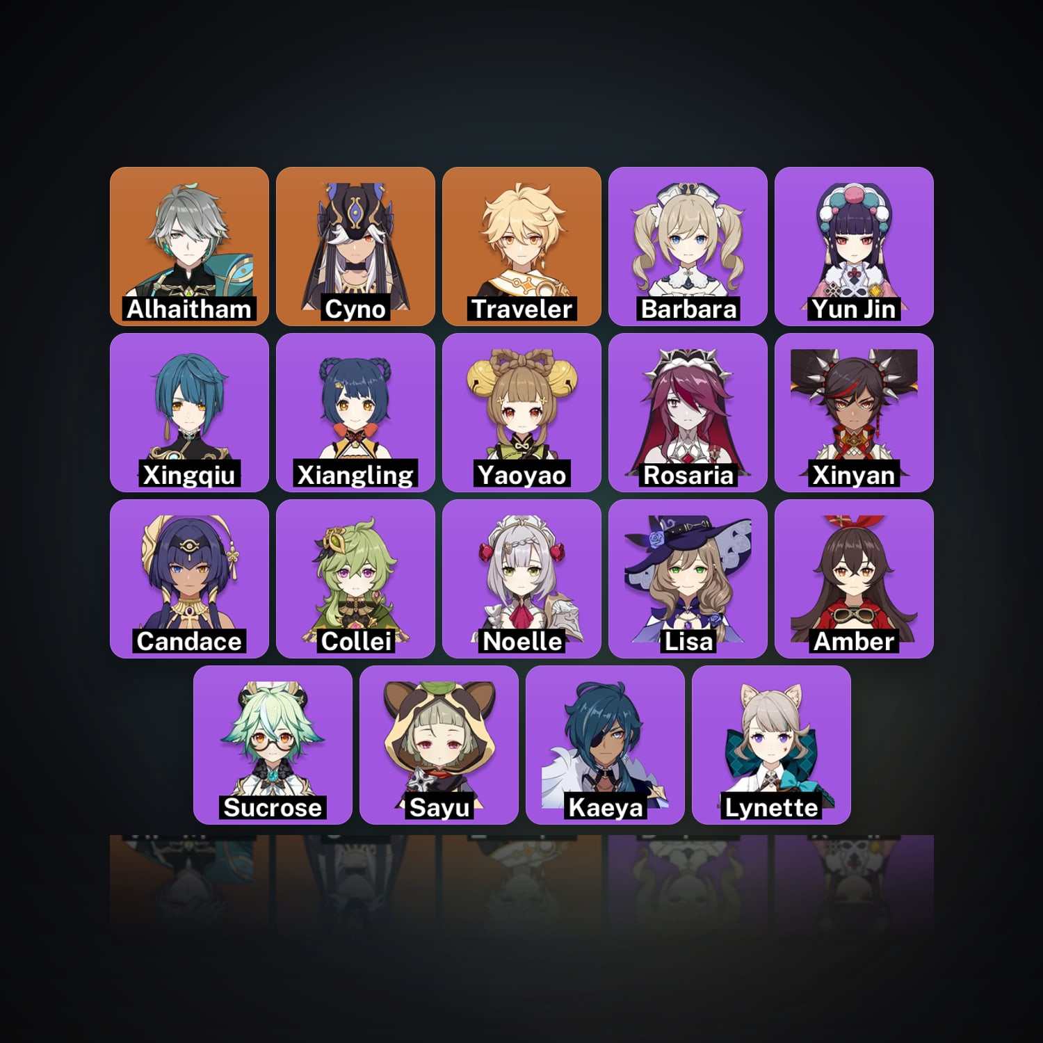 Genshin Impact | AR 41 | 19 Chars | 2× 5★ — HabibiAccounts