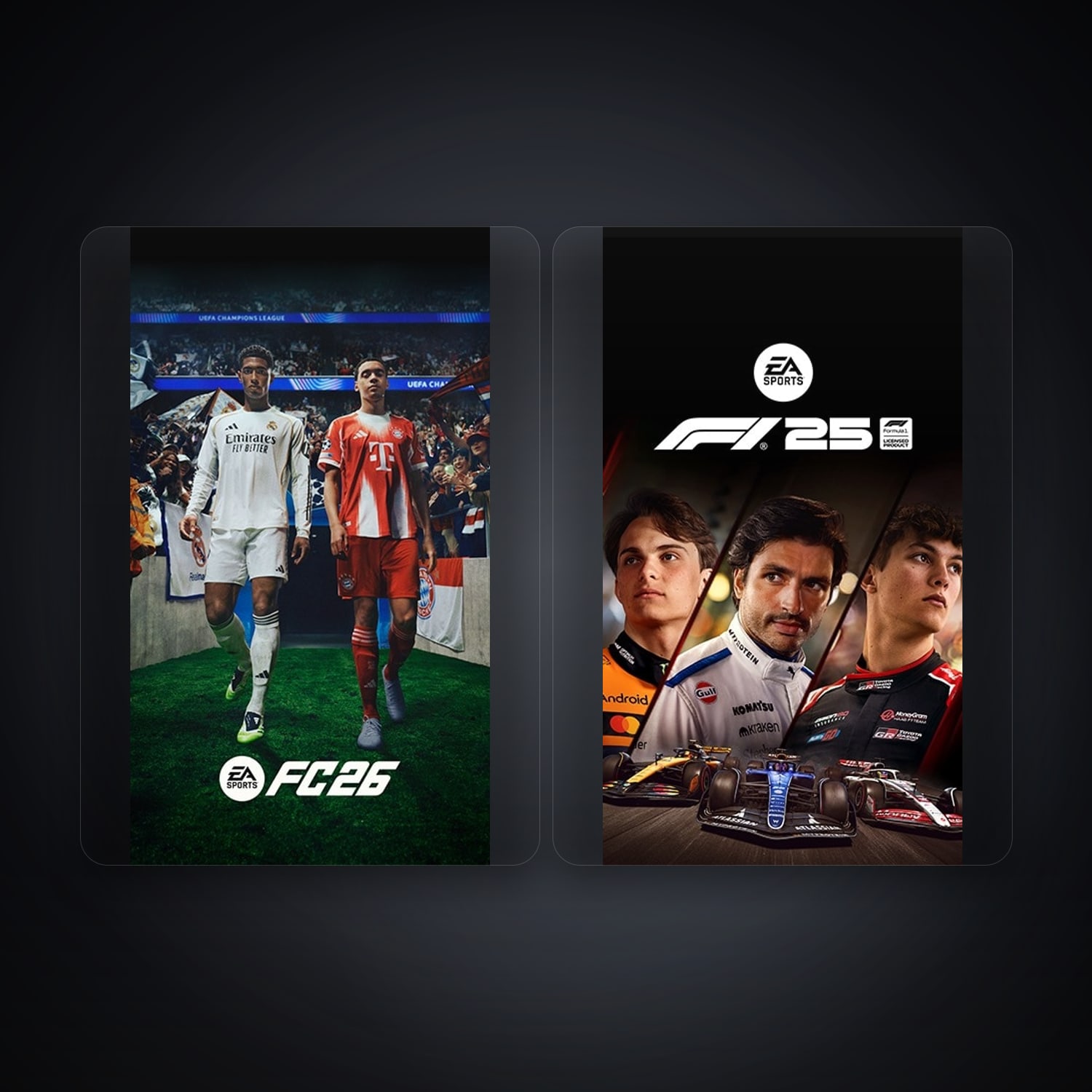 EA EA SPORTS FC 26 + F1 25 — DE — HabibiAccounts