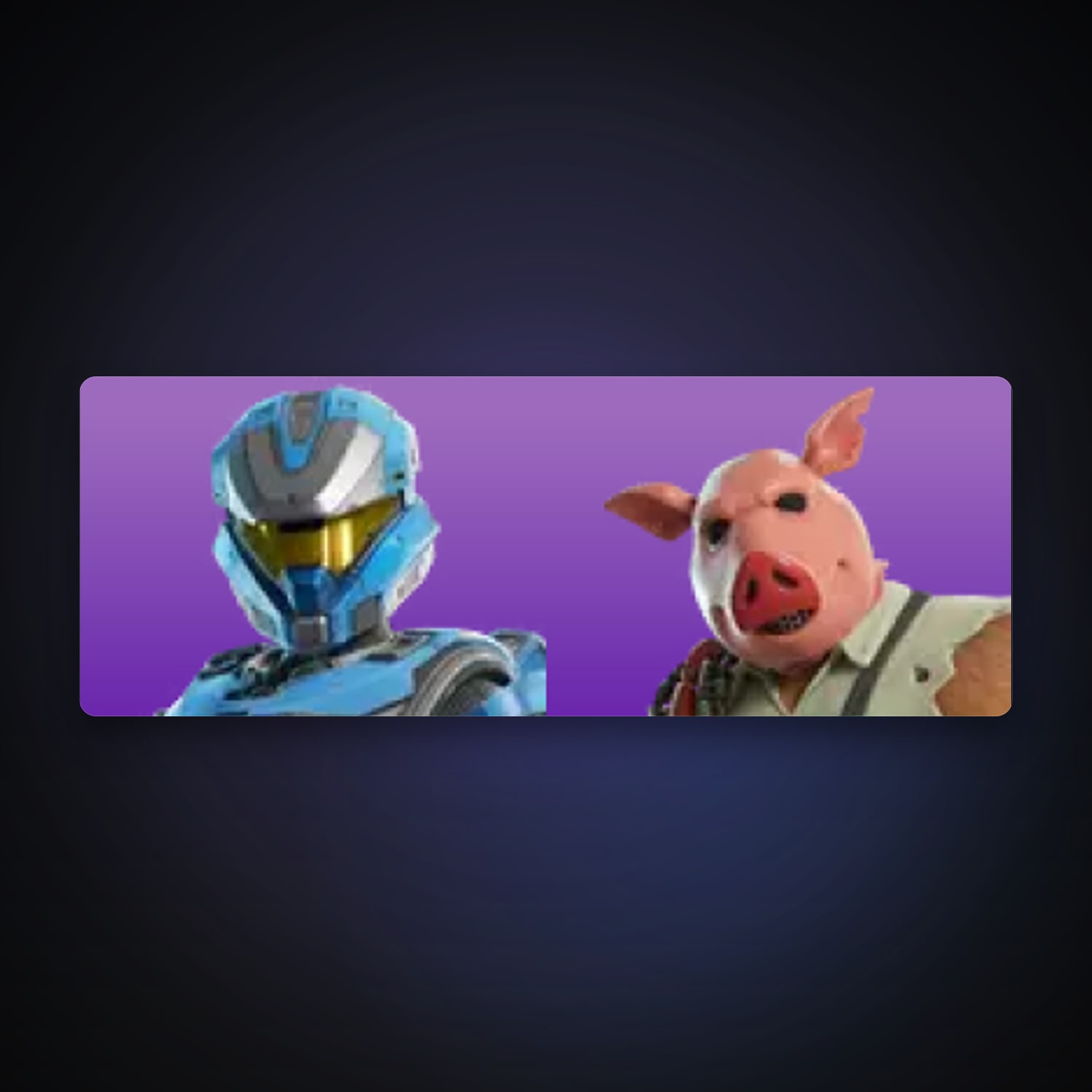 Fortnite account with UNSC Spartan & Pig the Butcher — 2 skins — 400 V-Bucks — lvl 153 — HabibiAccounts