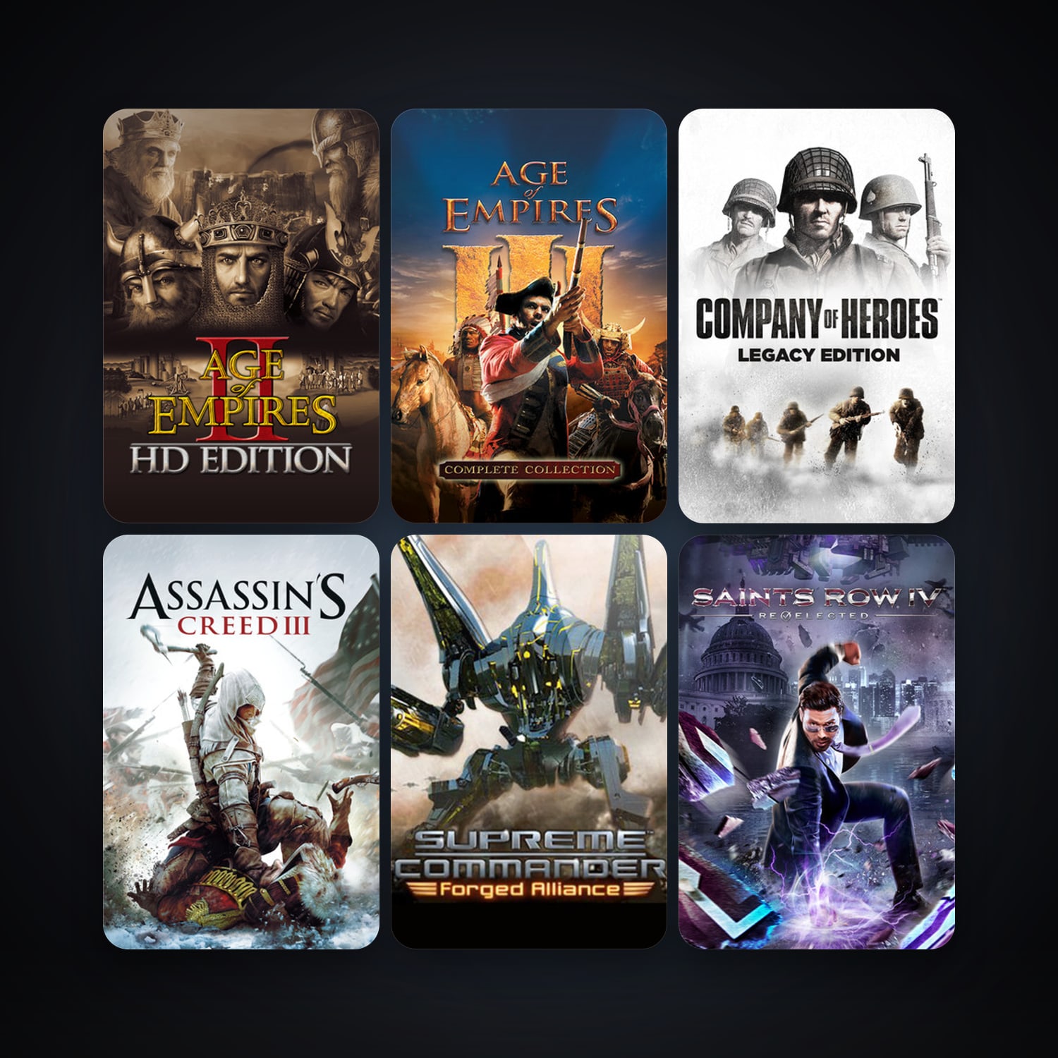 Company of Heroes + Company of Heroes: Opposing Fronts, 16 games, clean — HabibiAccounts
