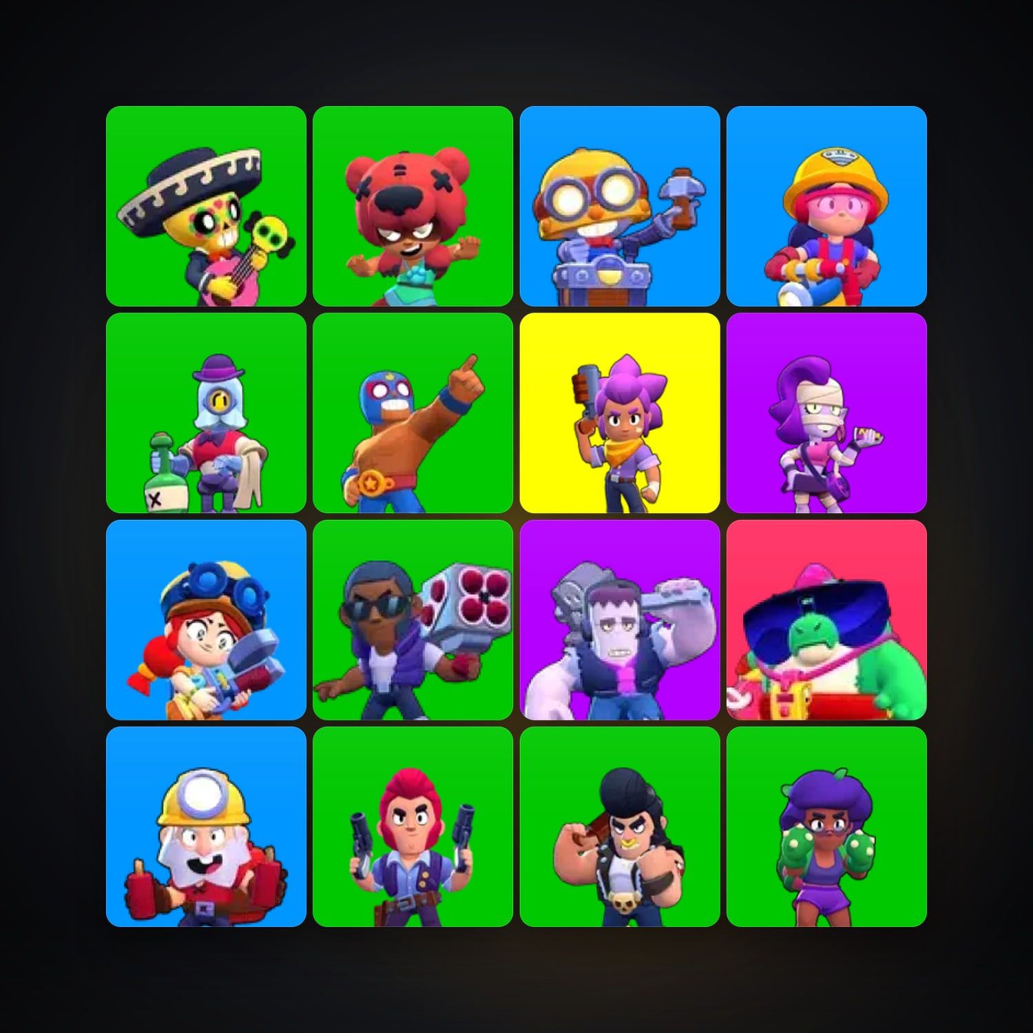 Supercell account: 16 Brawlers | 1.1K Trophies | TH 12 — HabibiAccounts