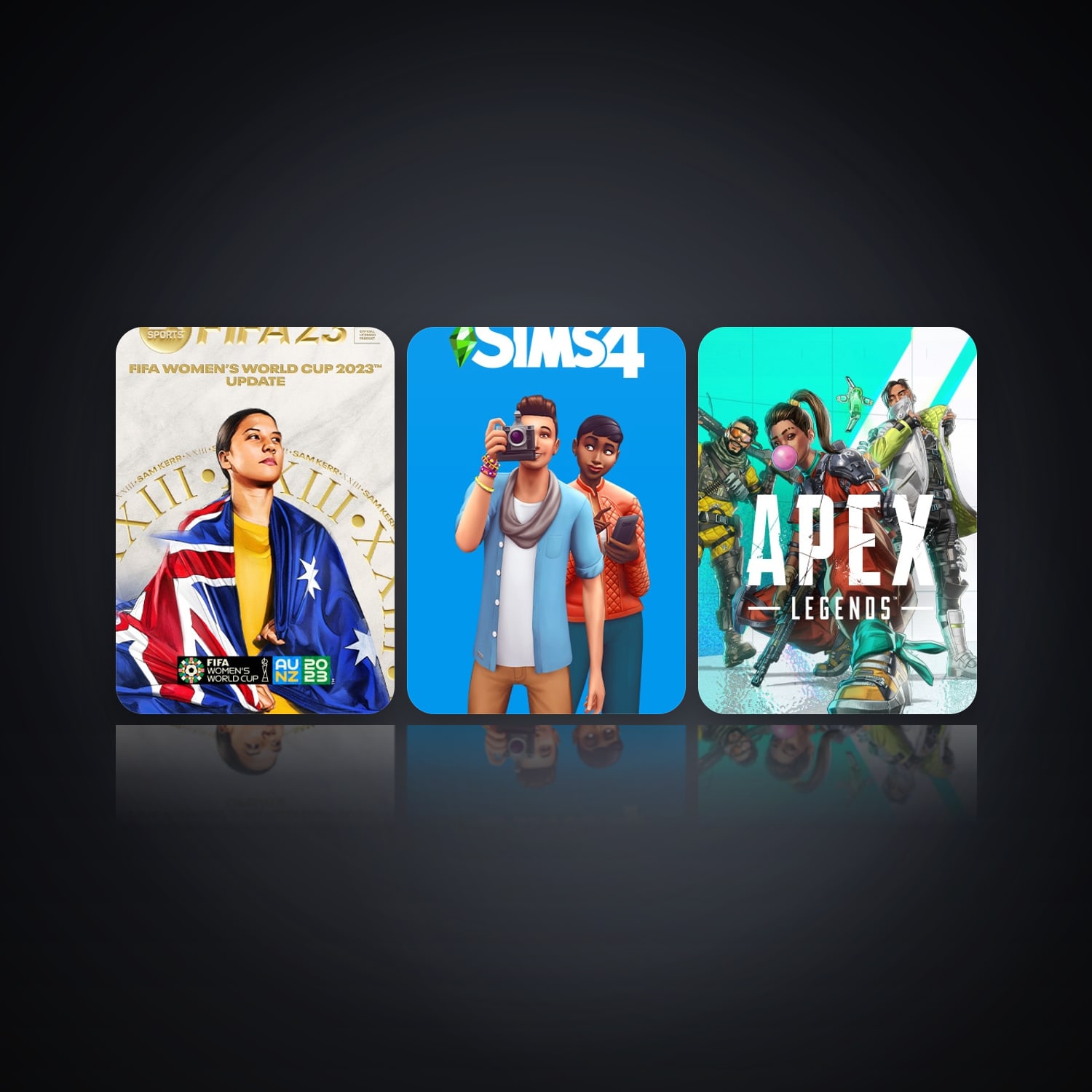 EA SPORTS FIFA 23 & The Sims 4 | 3 Games | Apex Lvl 4 — HabibiAccounts