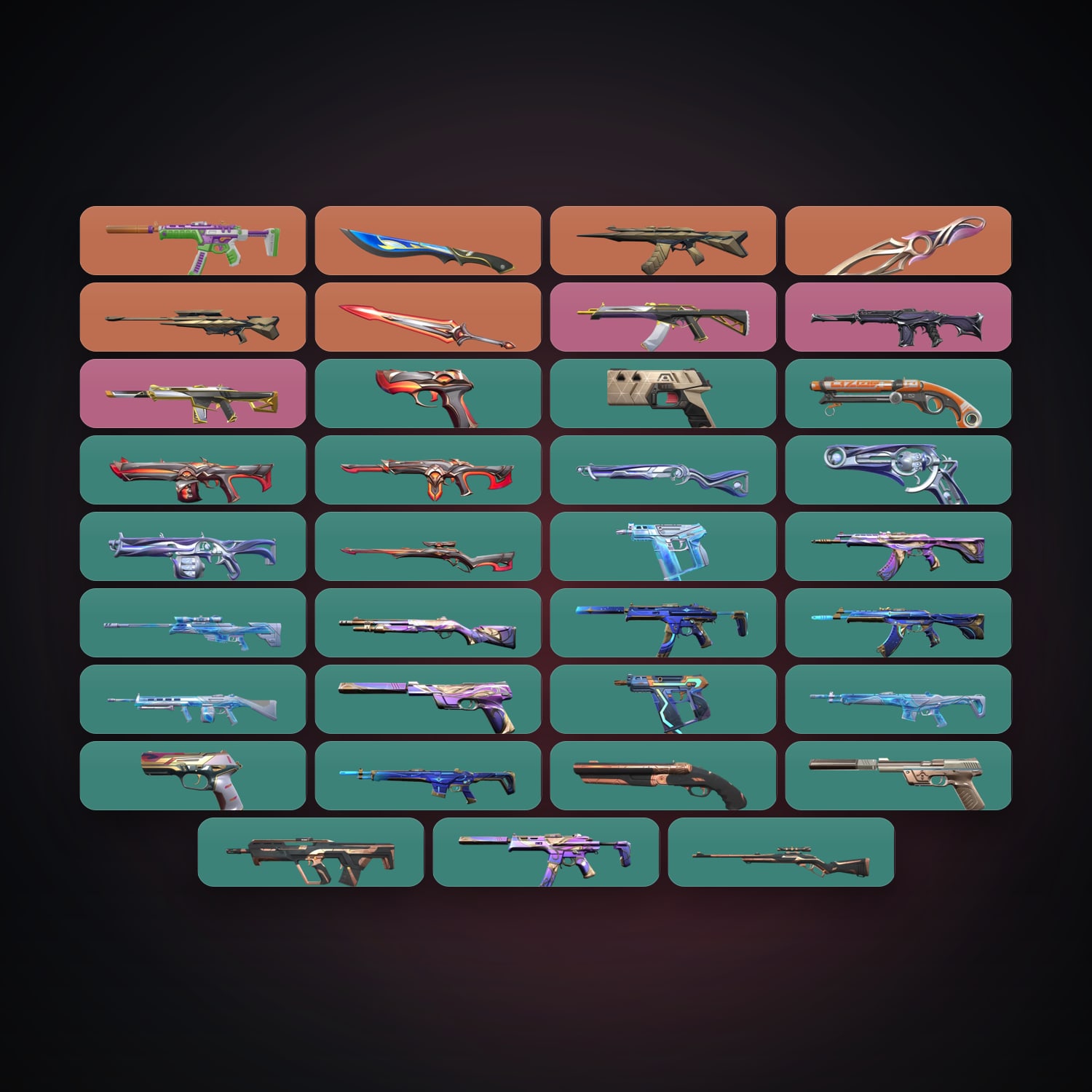 AP Bronze 3 locker — 3 knives, 35 skins, lvl 127 — HabibiAccounts