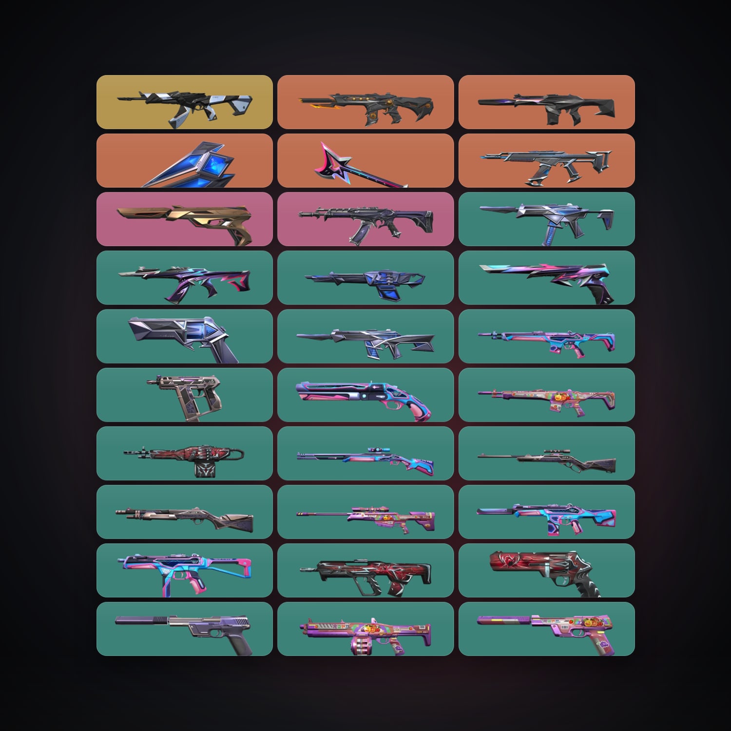 AP Silver 2 locker — 2 knives, 32 skins, lvl 126 — HabibiAccounts