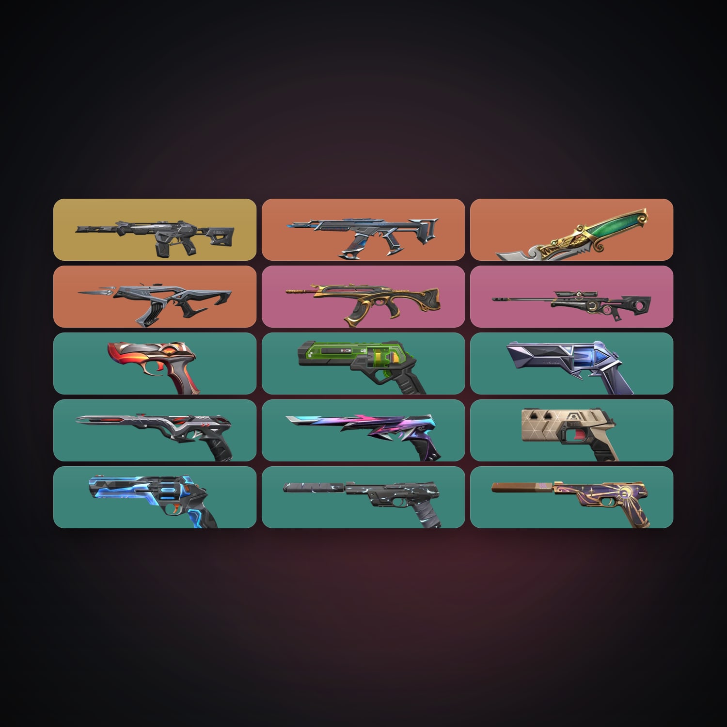 AP Silver 2 locker — 1 knives, 15 skins, lvl 126 — HabibiAccounts