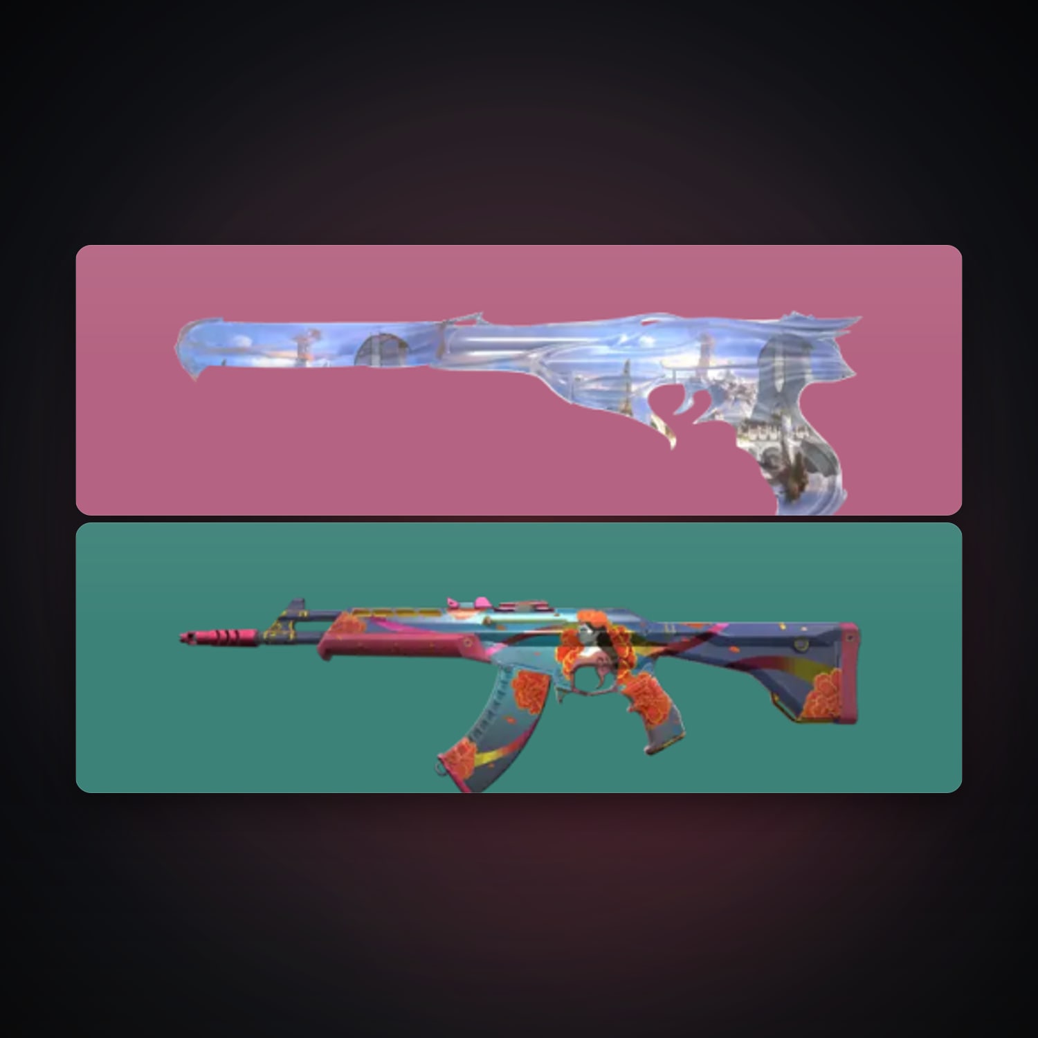 EU locker — 2 skins, lvl 5 — HabibiAccounts