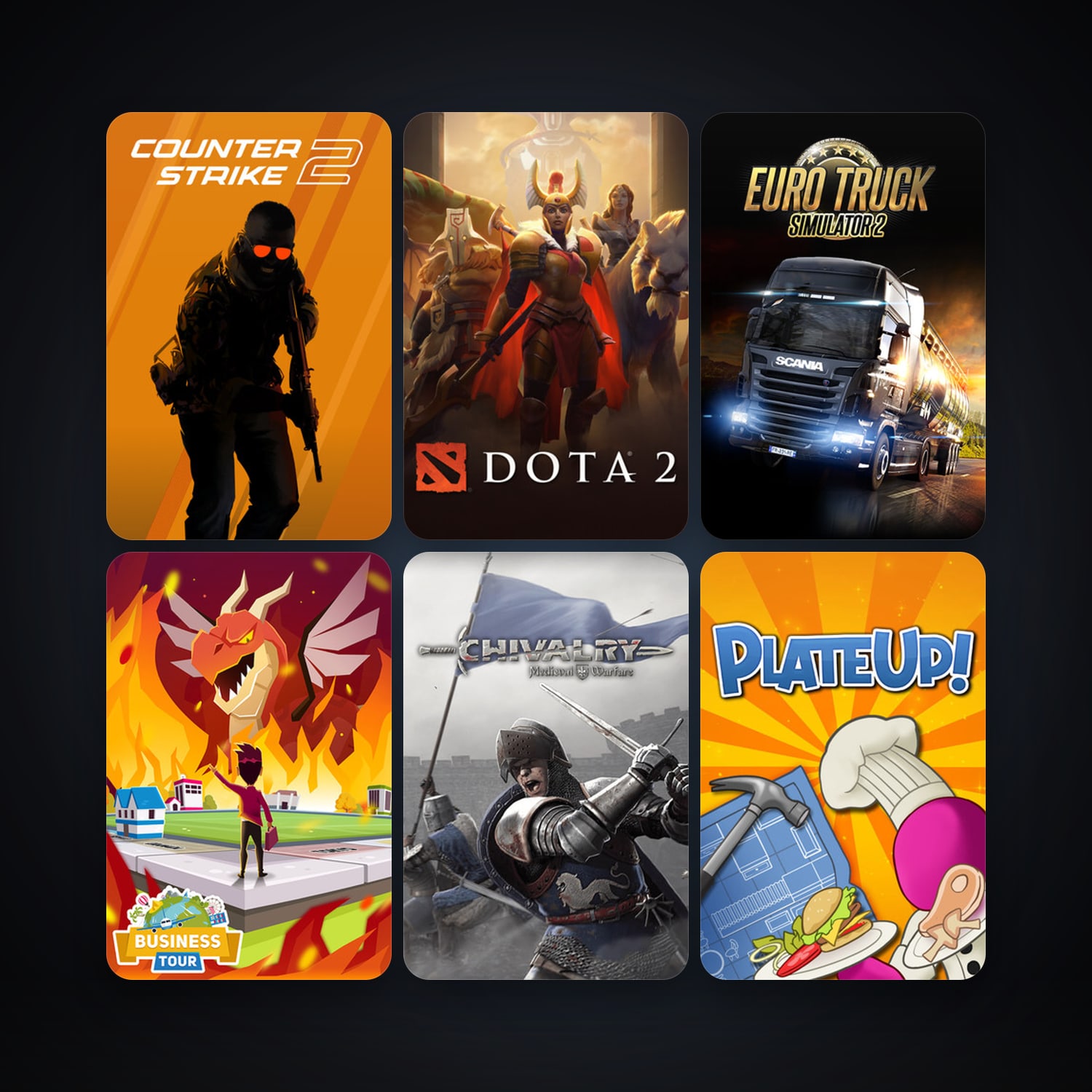Counter-Strike + Dota 2, 48 games, Steam 16, clean — HabibiAccounts
