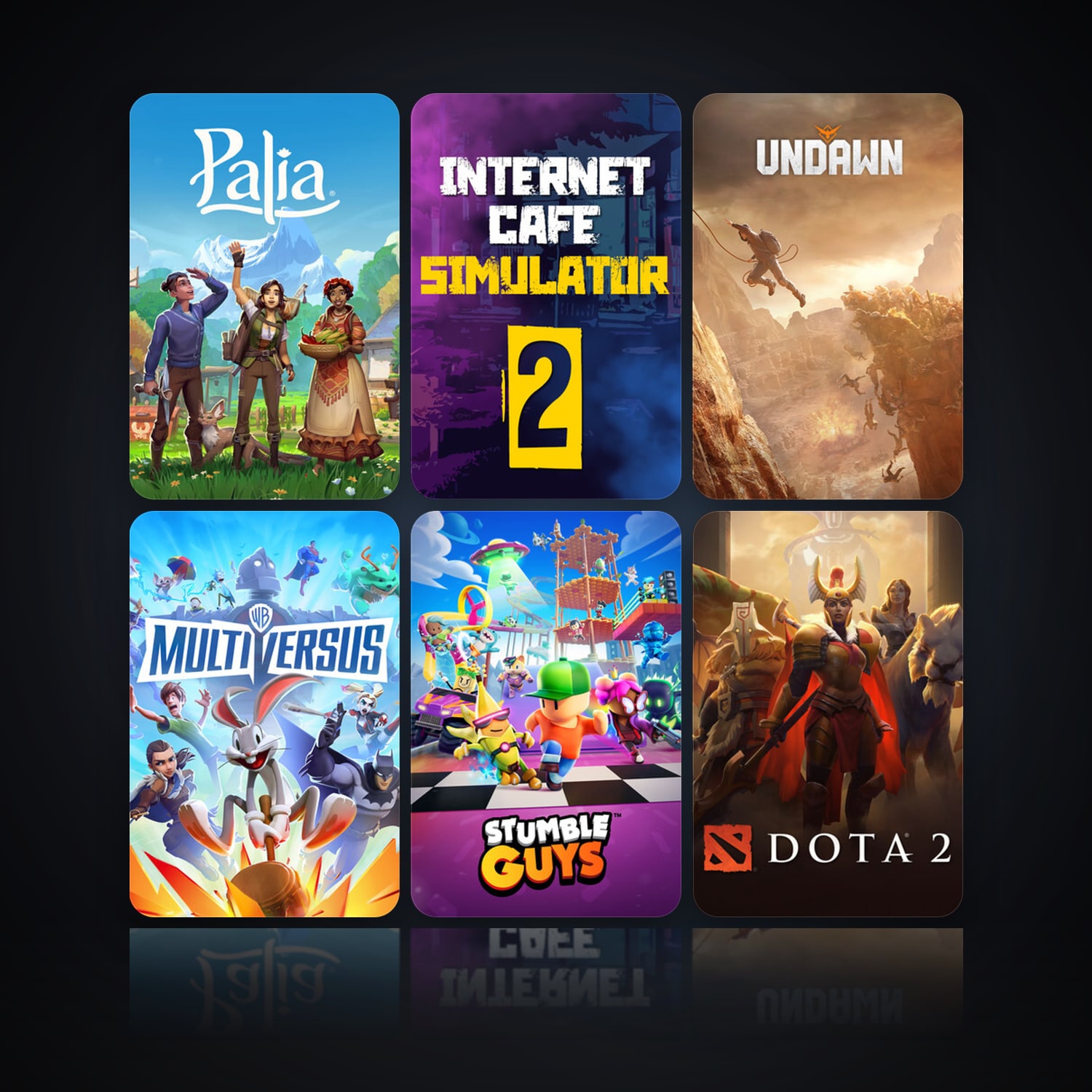 Palia & Internet Cafe Simulator 2 | 11 Games | Clean — HabibiAccounts