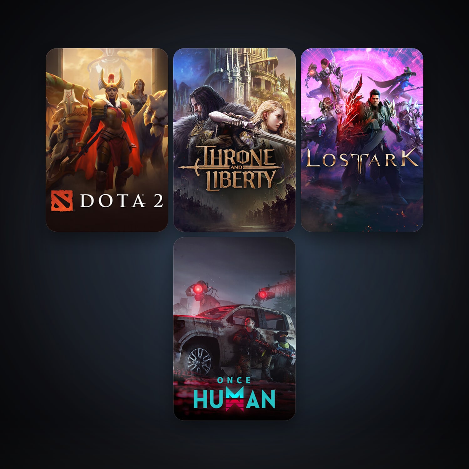 Dota 2 + Lost Ark, 7 games, clean — HabibiAccounts