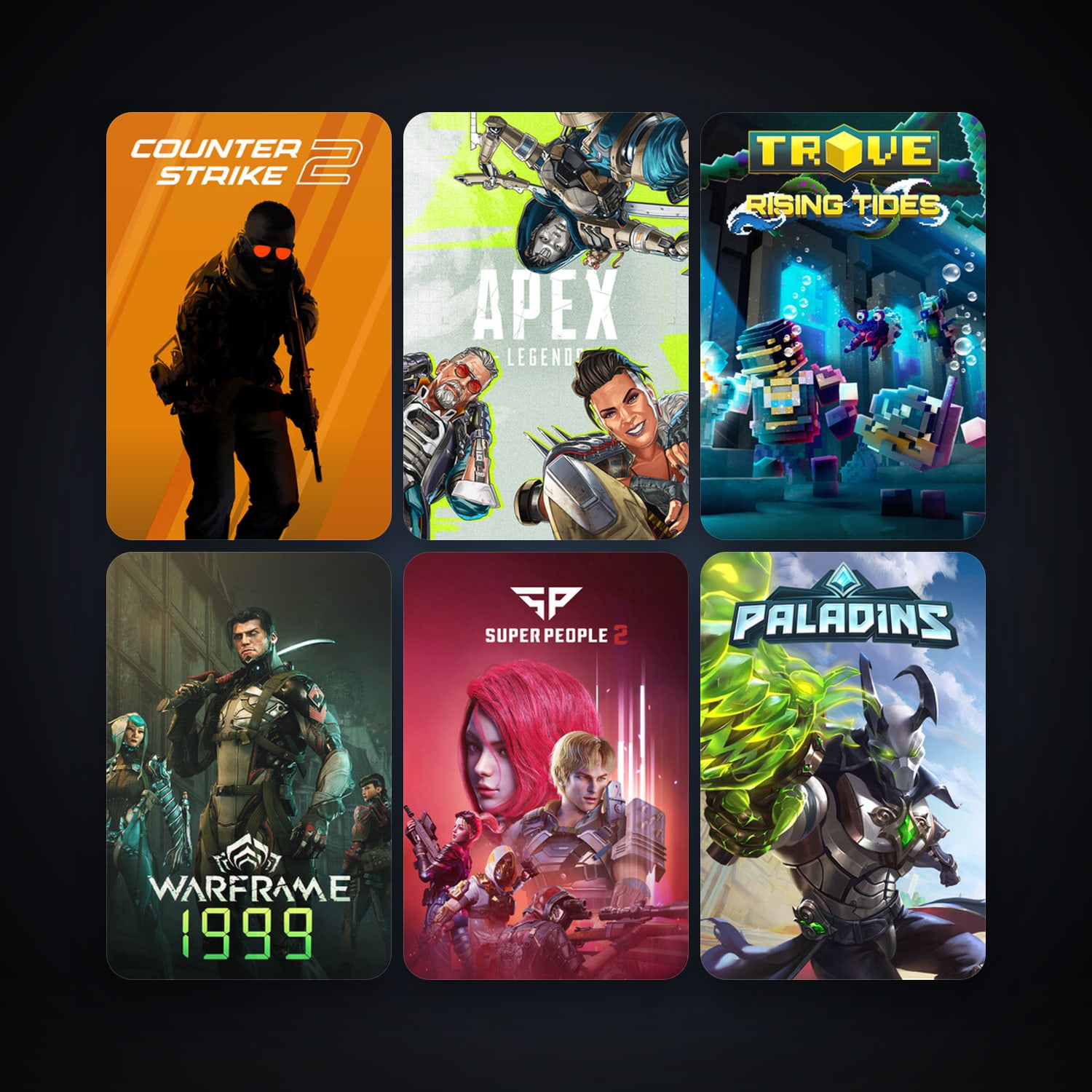 CS2 Prime + Warframe, 14 games, clean — HabibiAccounts