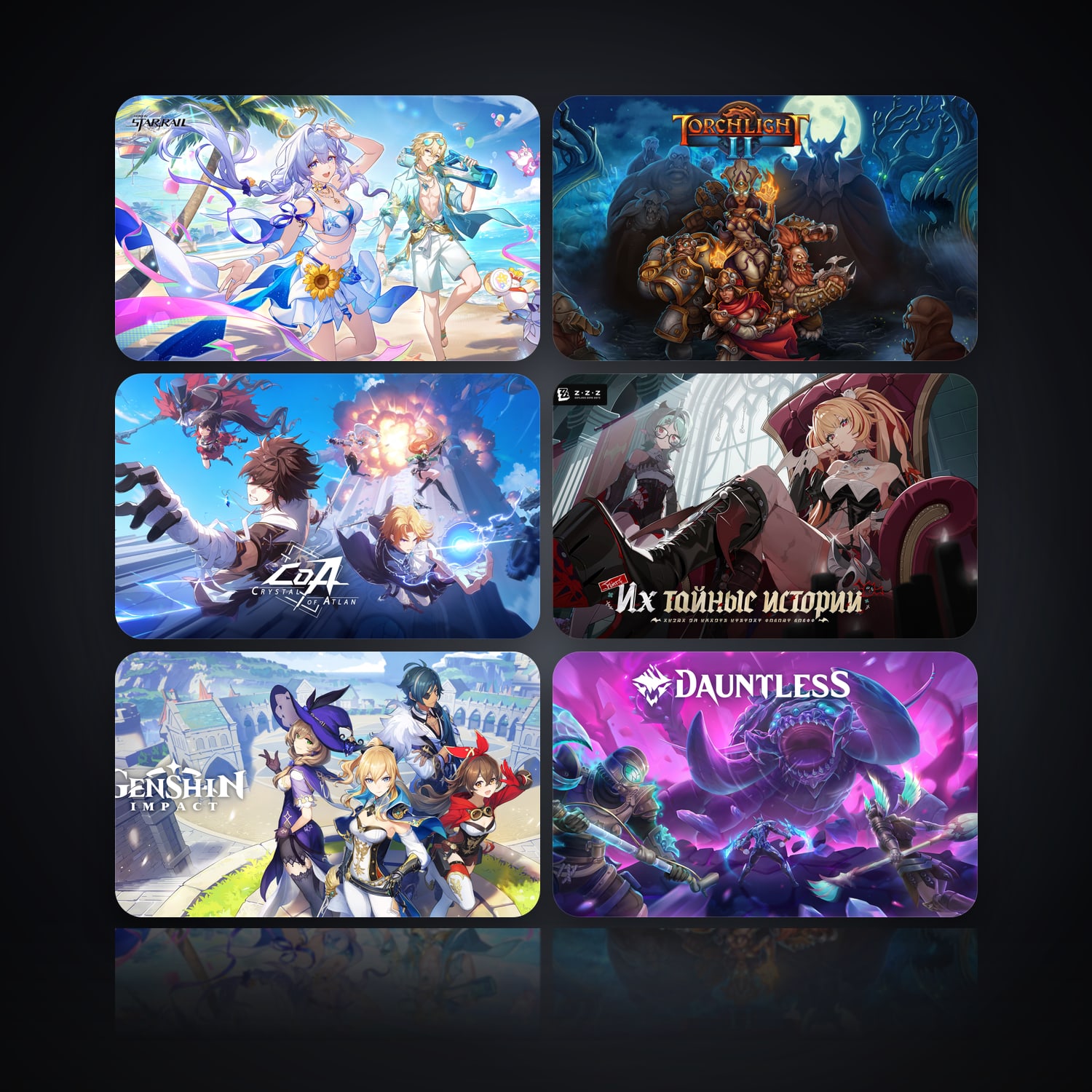 Honkai: Star Rail & Torchlight II | 12 Games — HabibiAccounts