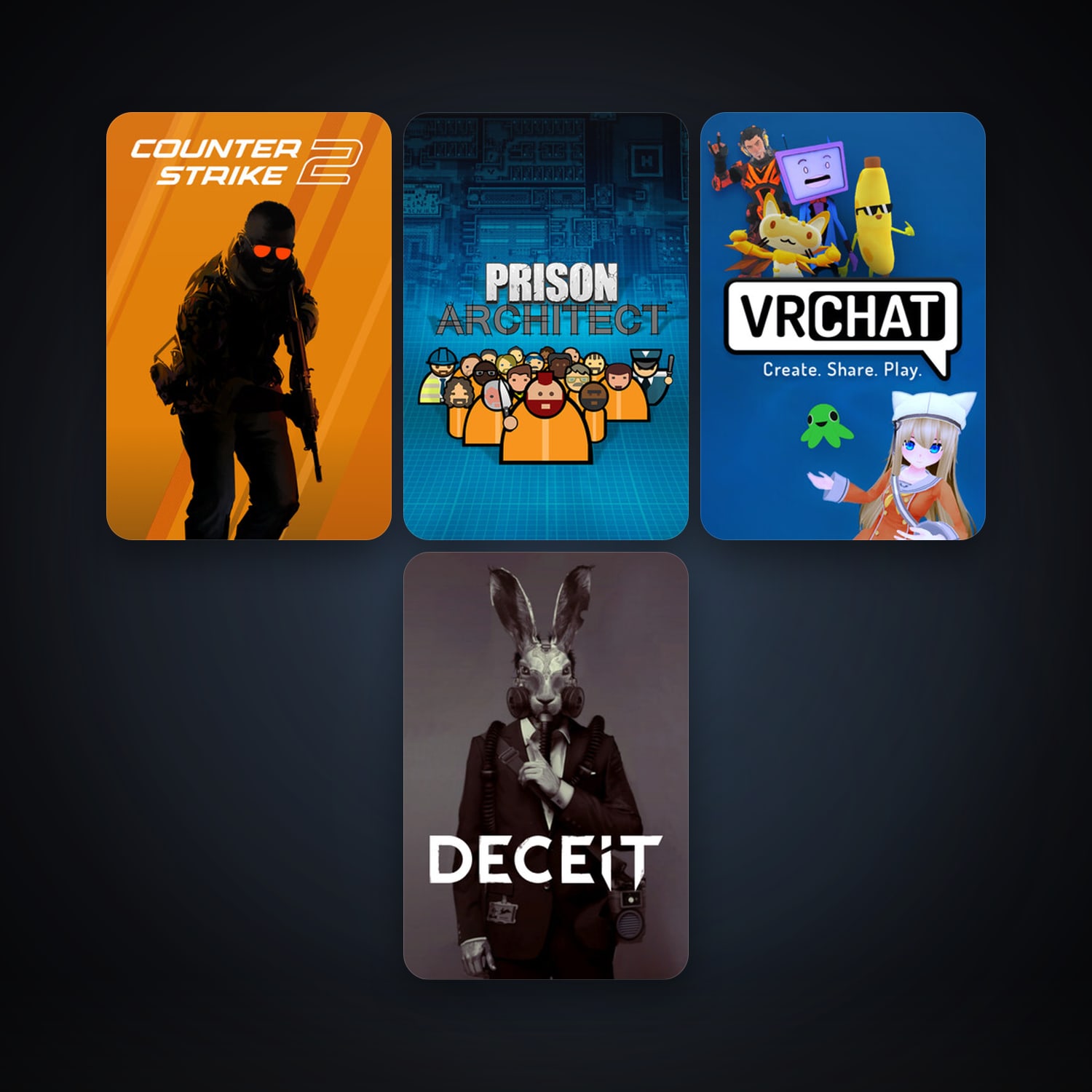 CS2 Prime & Prison Architect | Clean — HabibiAccounts