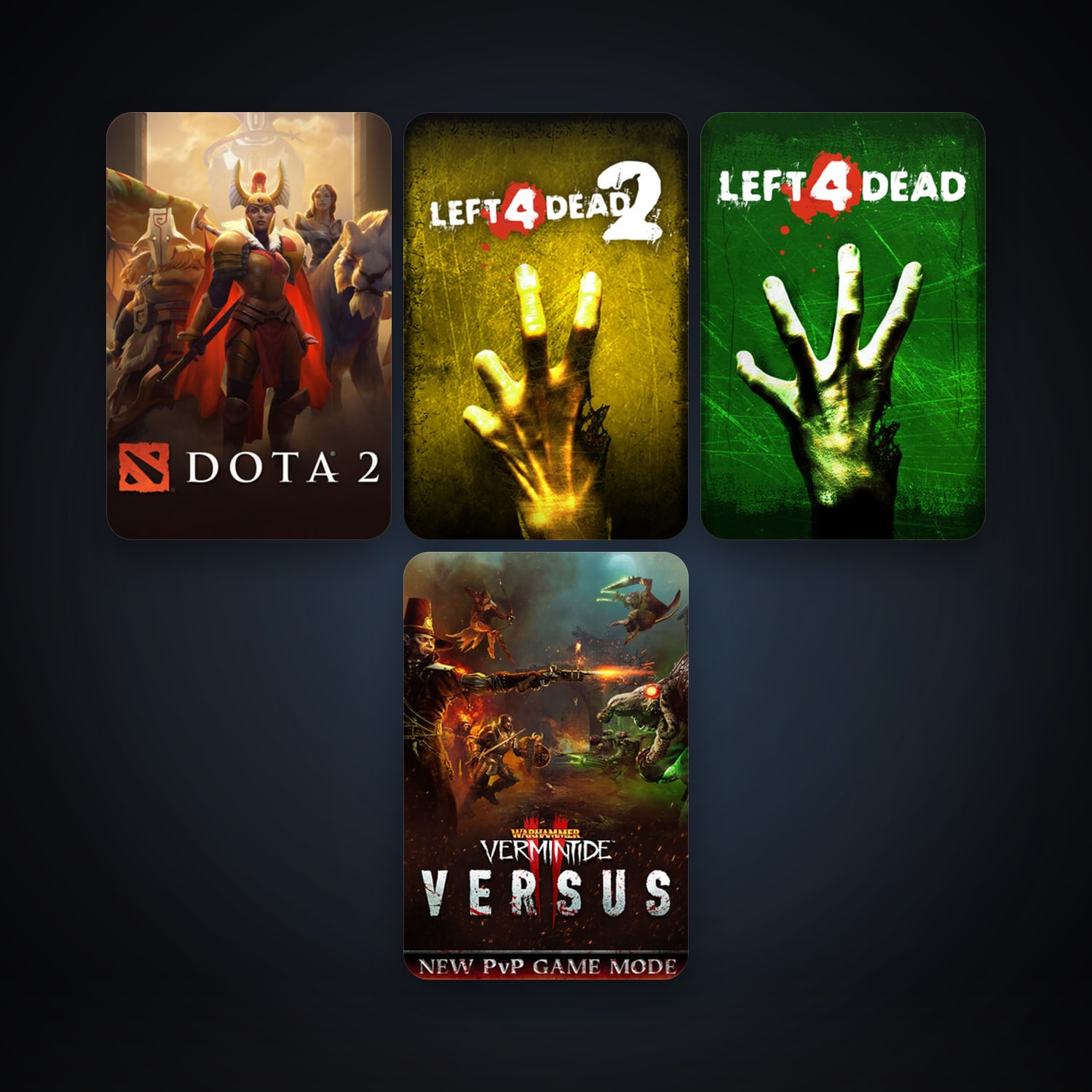 Left 4 Dead + Left 4 Dead 2, 5 games, clean — HabibiAccounts