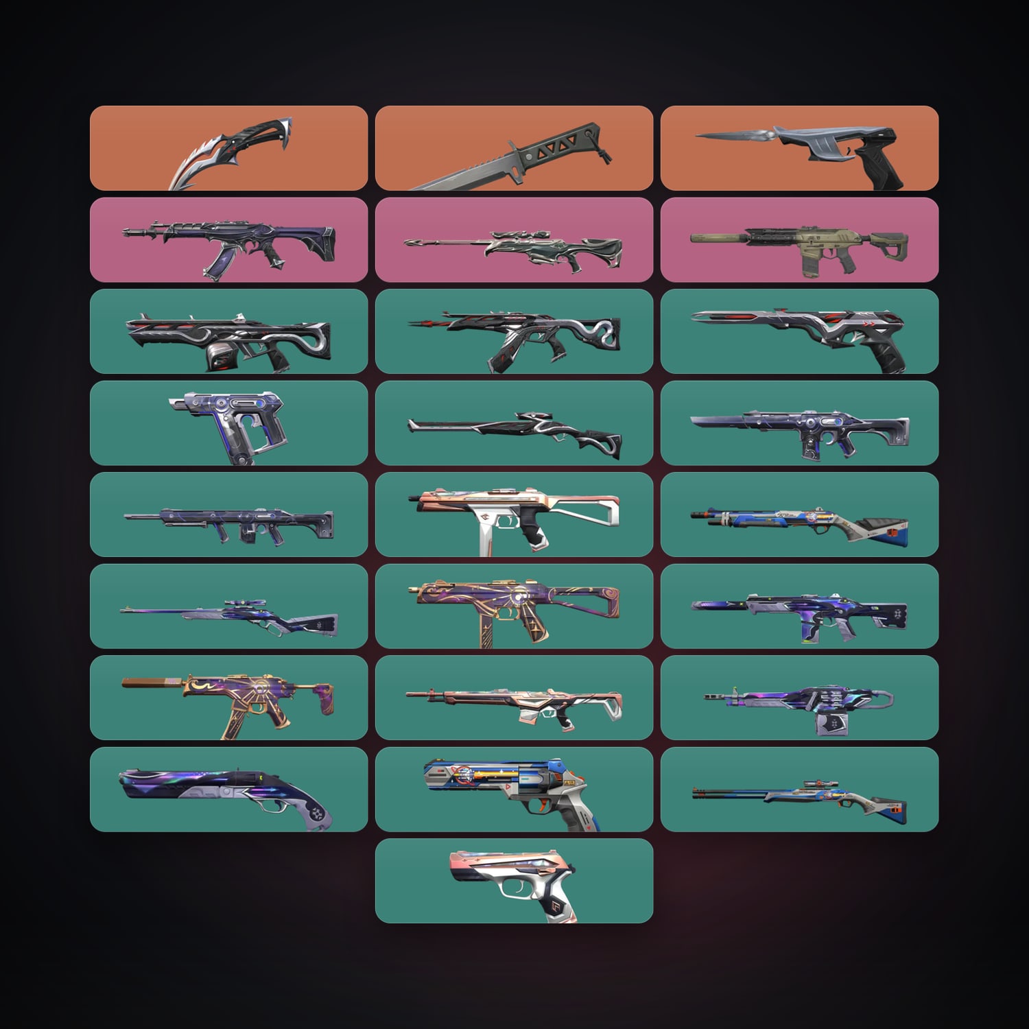 EU Iron 1 locker — 2 knives, 25 skins, lvl 53 — HabibiAccounts