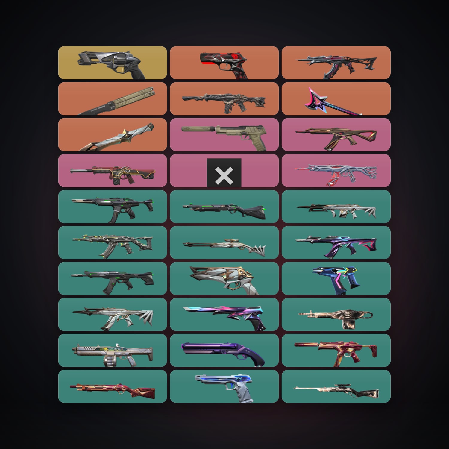 EU locker — 3 knives, 49 skins, lvl 97 — HabibiAccounts