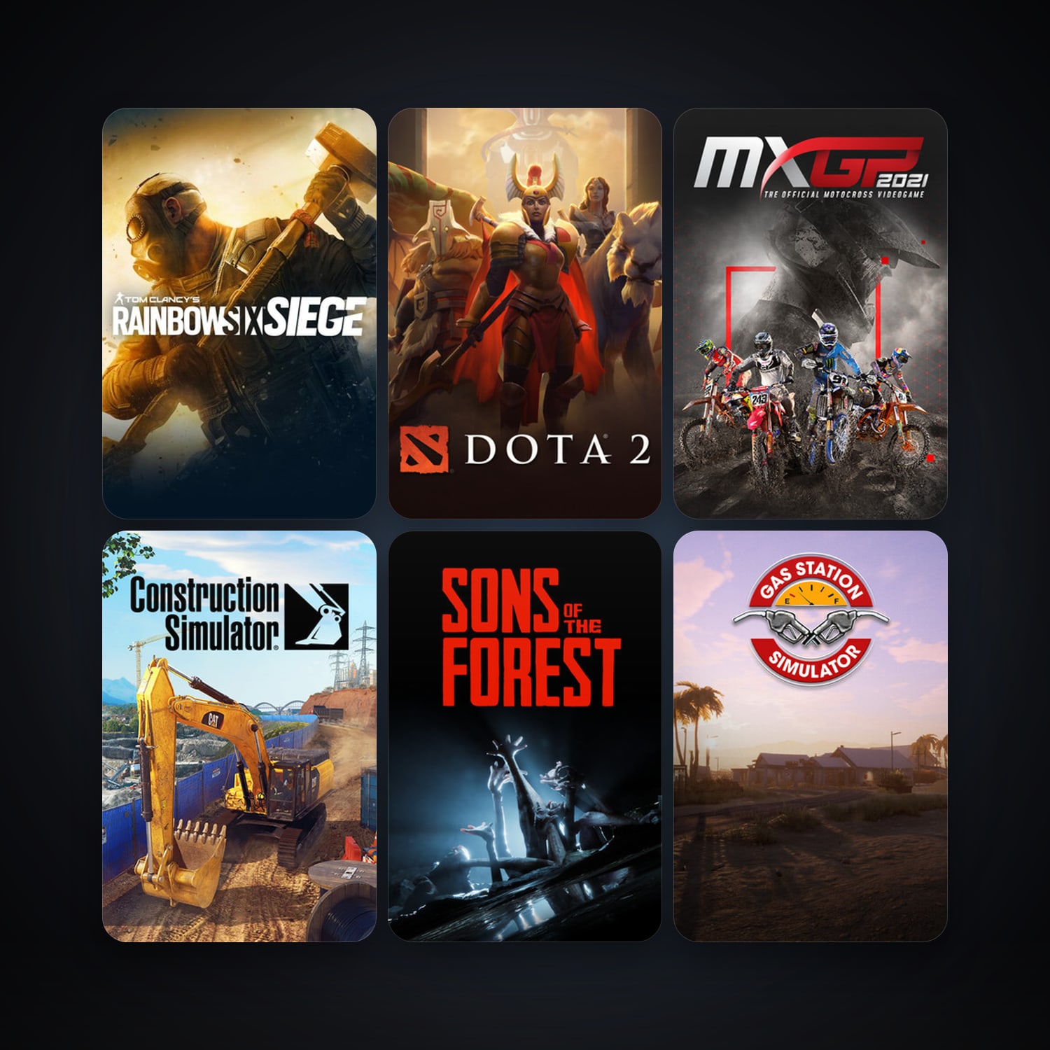 Dota 2 + Euro Truck Simulator 2, 26 games, clean — HabibiAccounts