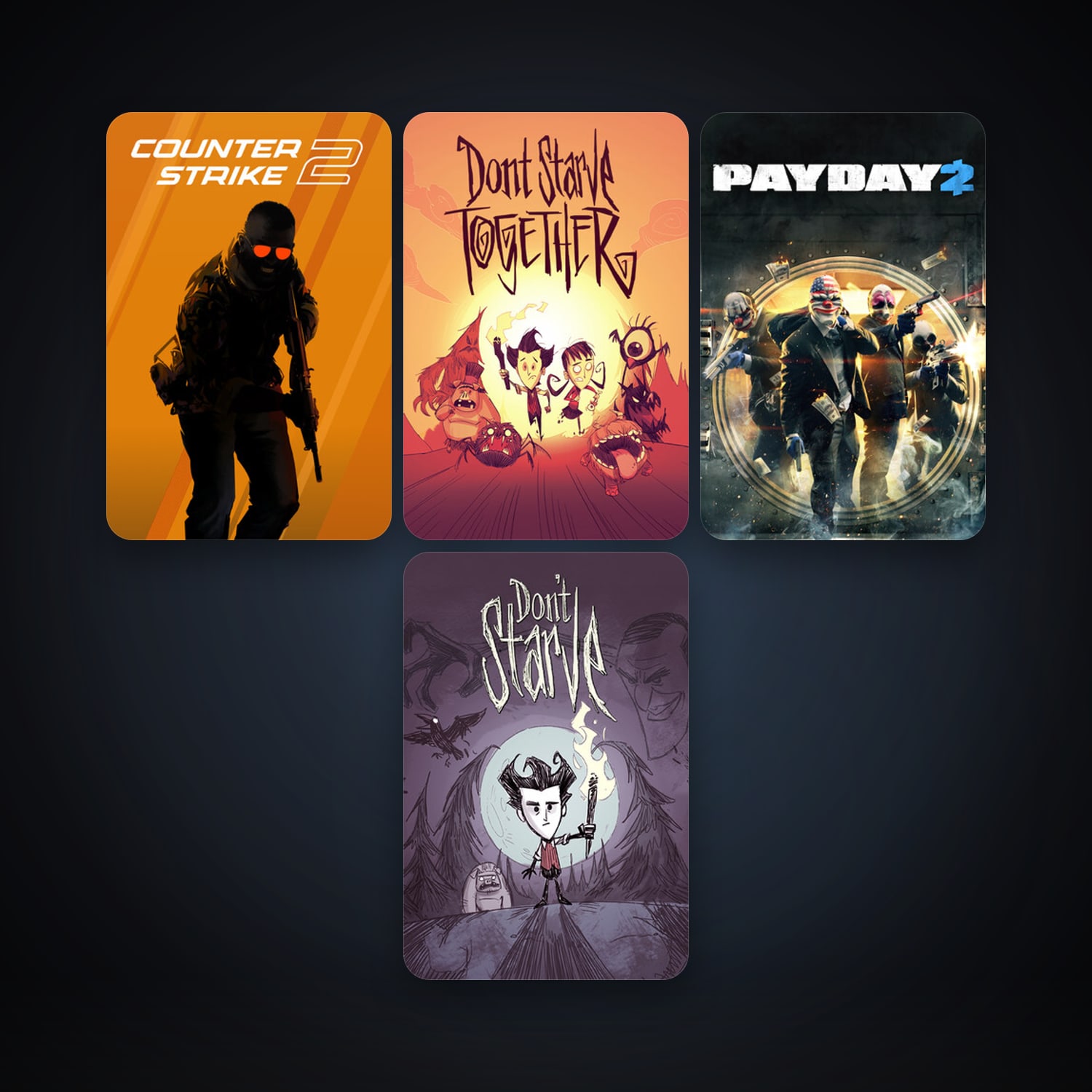 CS2 Prime + PAYDAY 2, 7 games, clean — HabibiAccounts