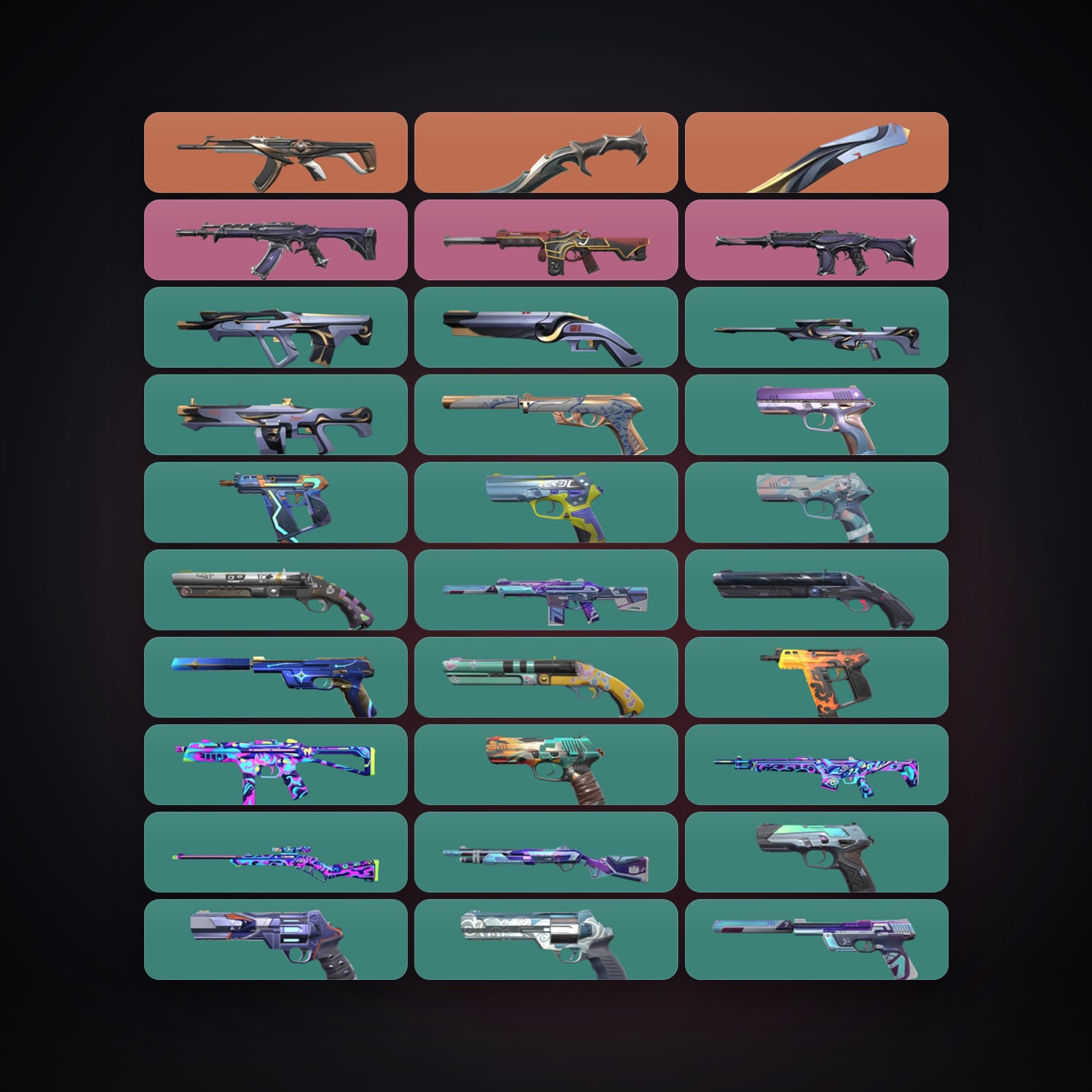 AP Plat 1 locker — 2 knives, 38 skins, lvl 238 — HabibiAccounts