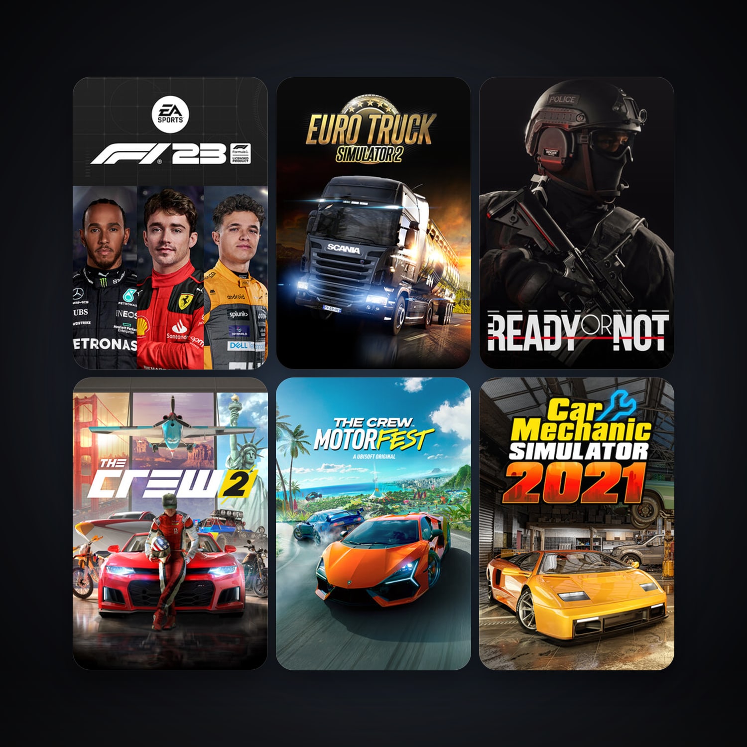 Dota 2 + RaceRoom Racing Experience, 12 games, clean — HabibiAccounts